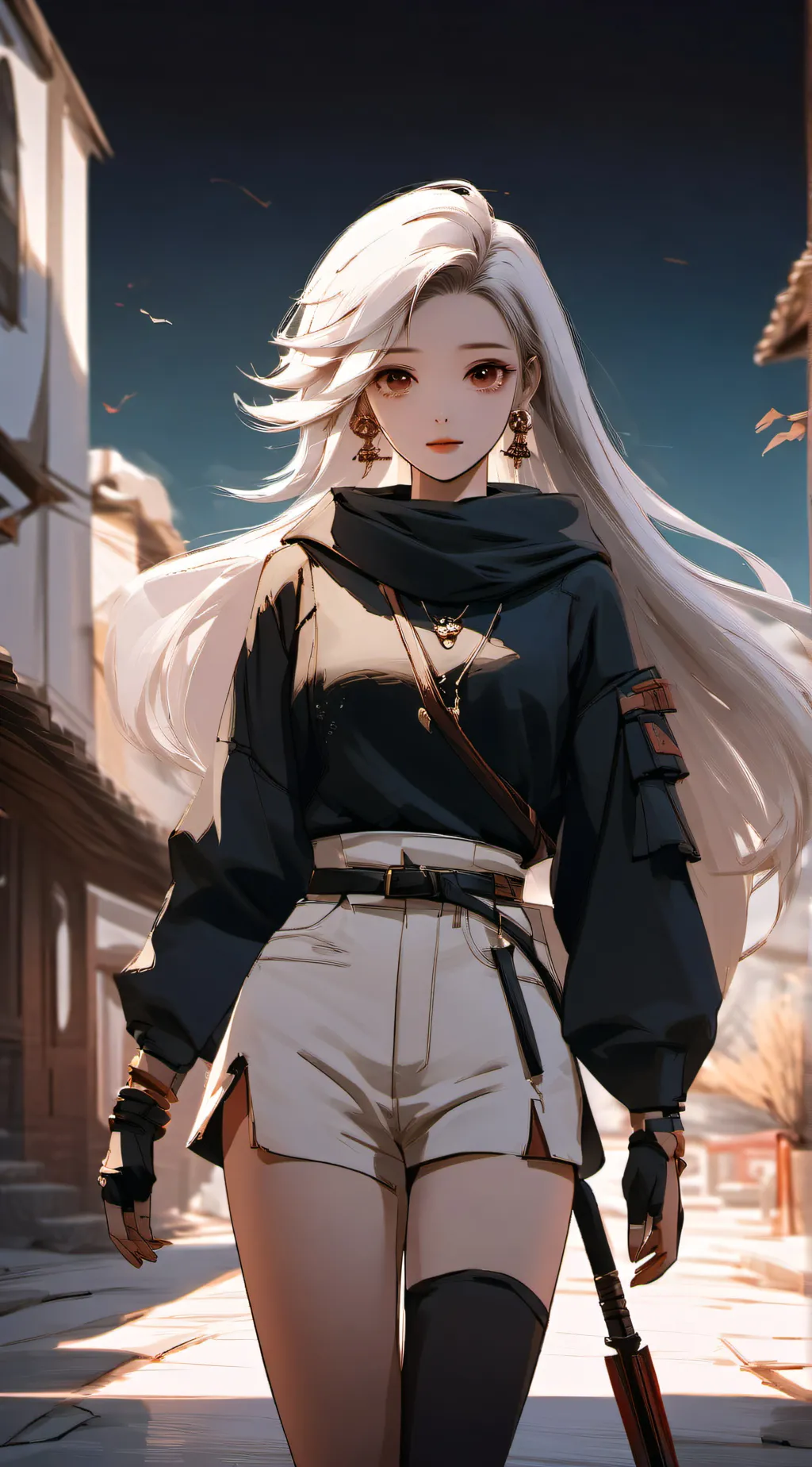 ai character: Aizwara  background