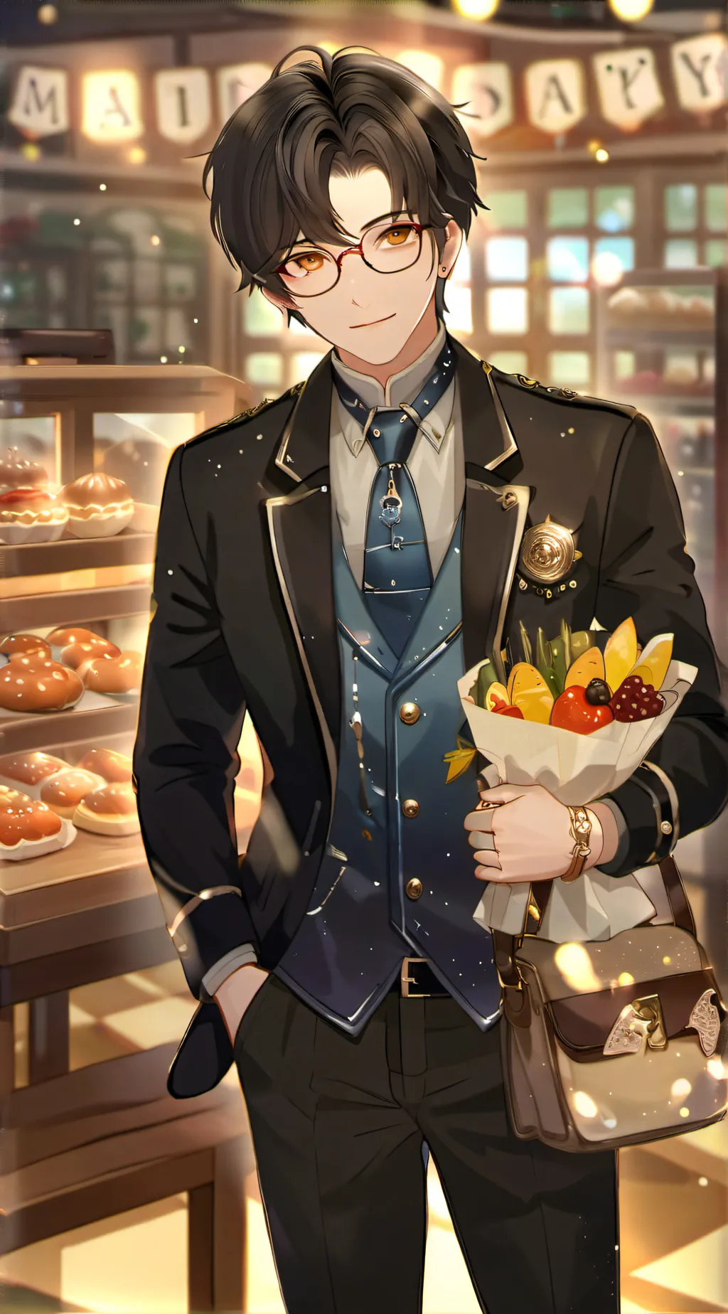 ai character: Luke background