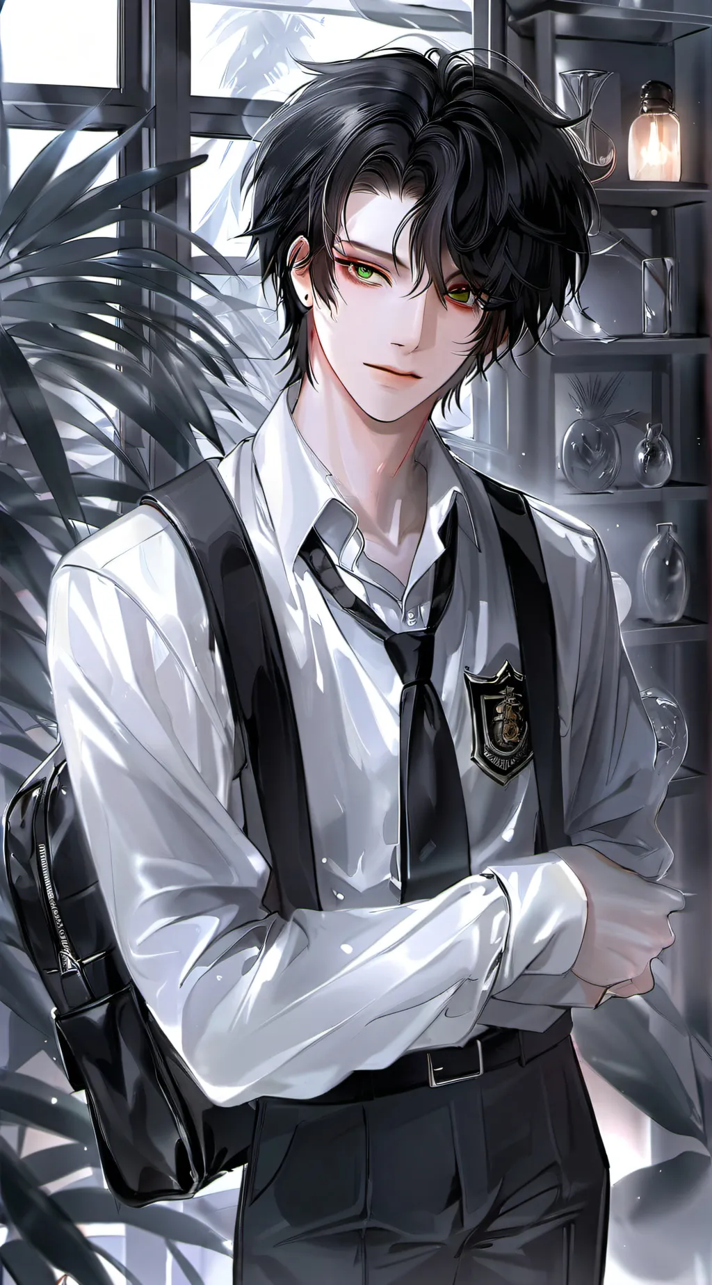 ai character: Fransis☆ background