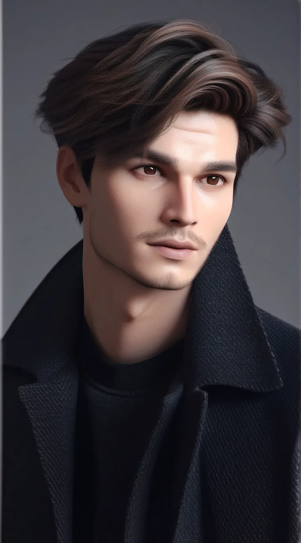 ai character: Evan background