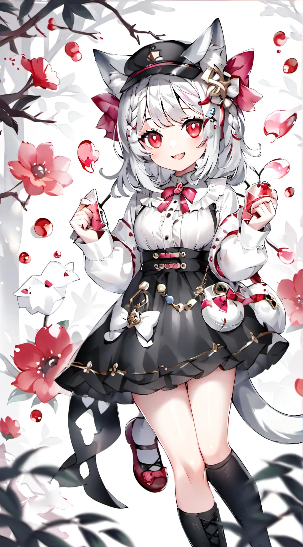 ai character: luna background