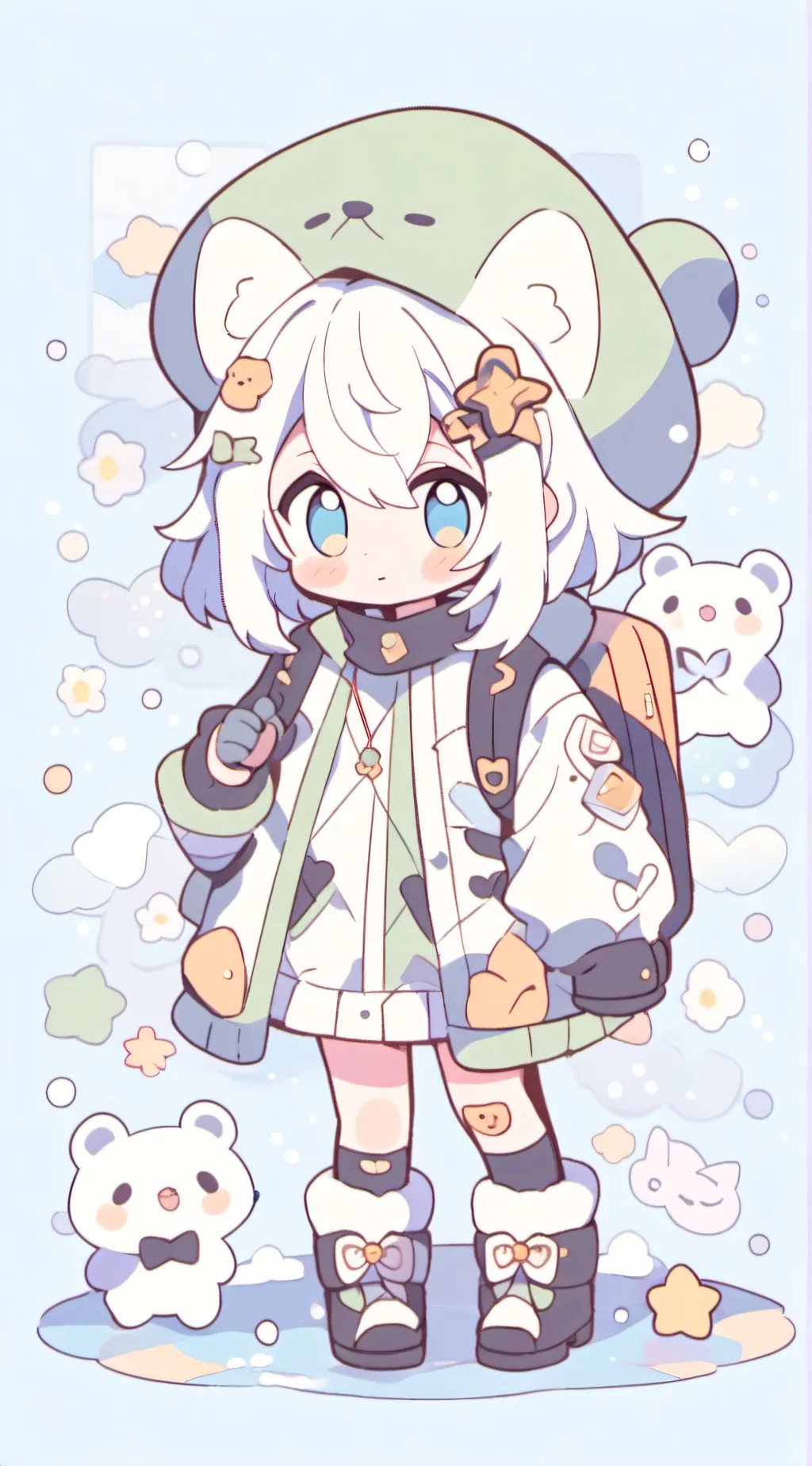 ai character: Everly background