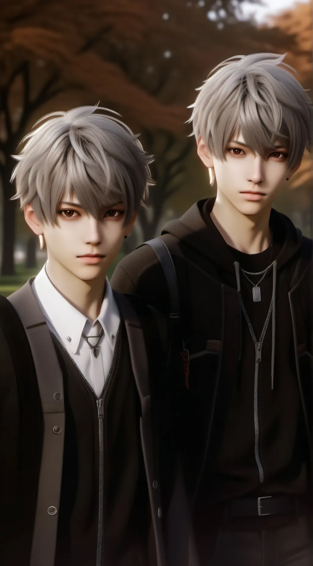 ai character: Hazu & Kazu background