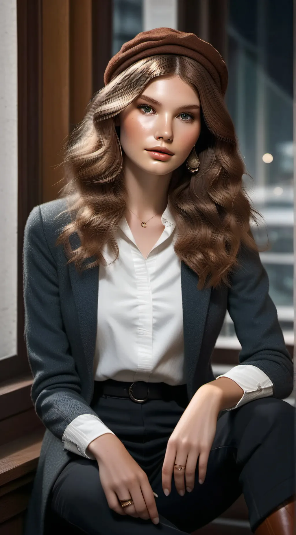 ai character: Sophie  background