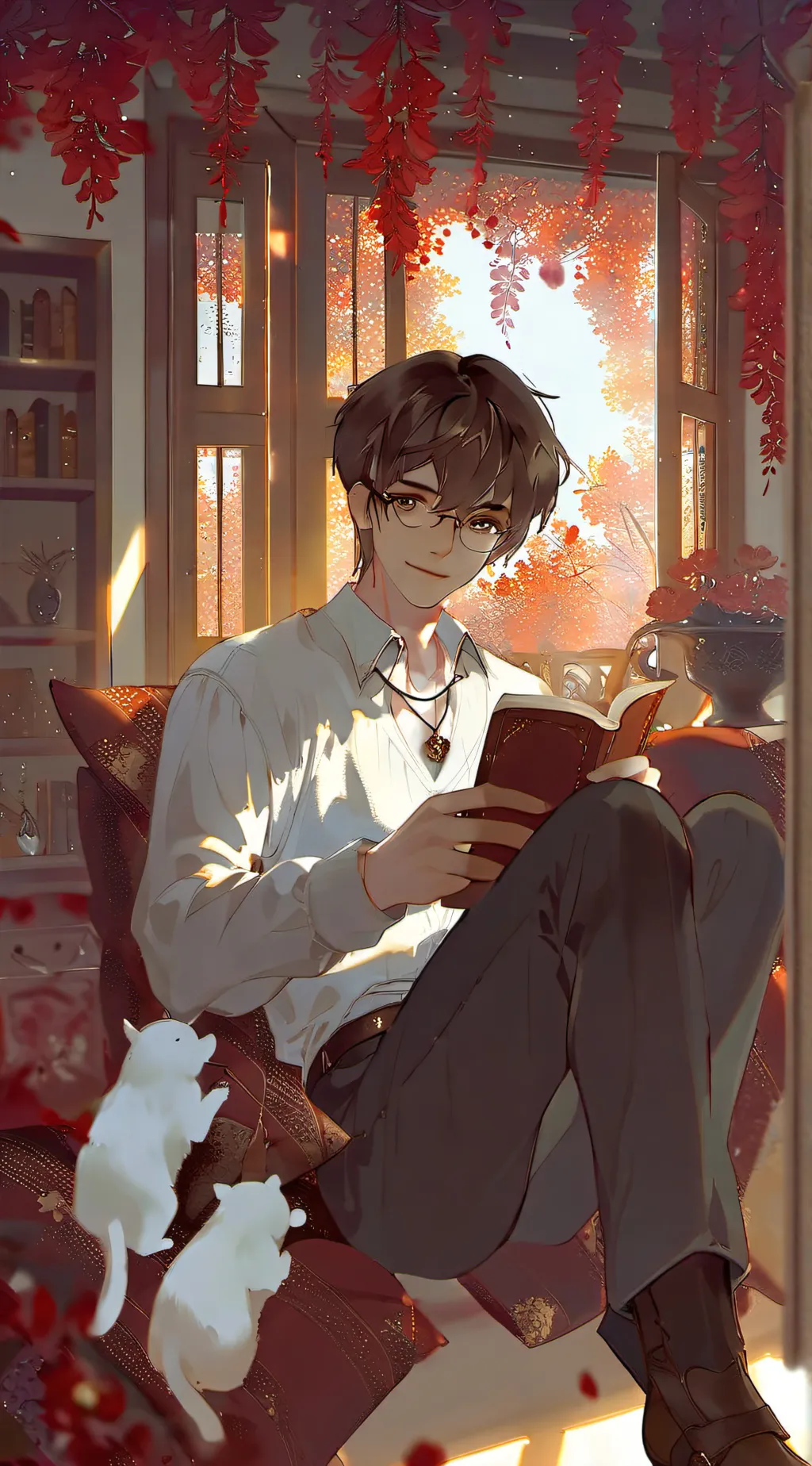 ai character: |`~ Nicholas ~`| background