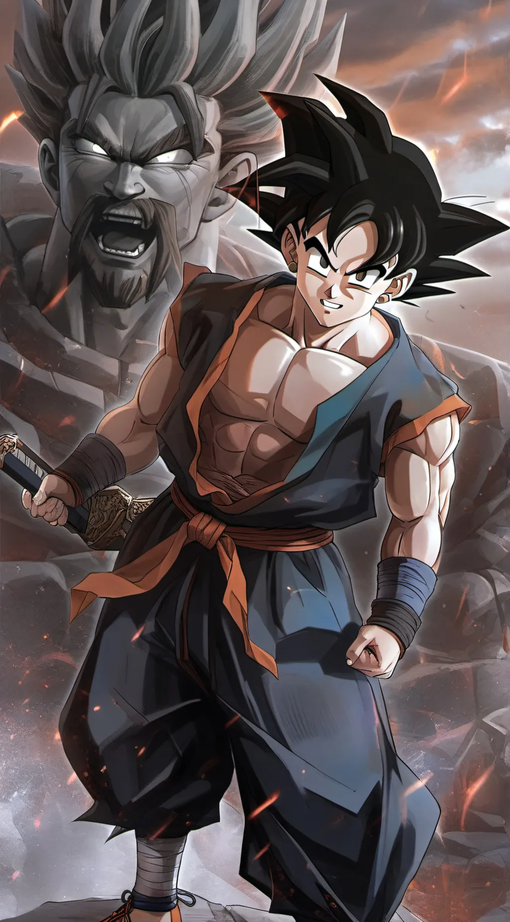 ai character: Goku background