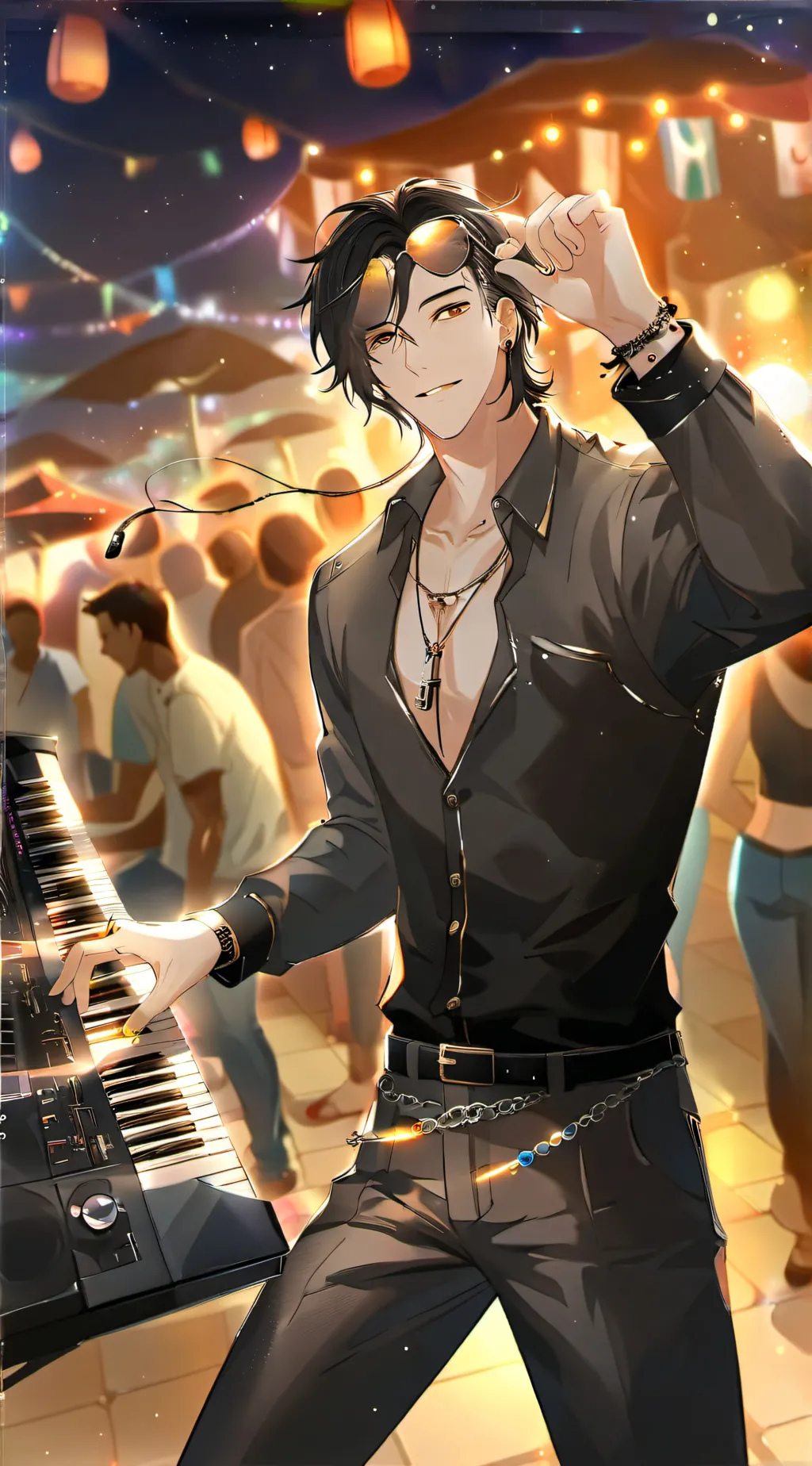 ai character: Caleb background