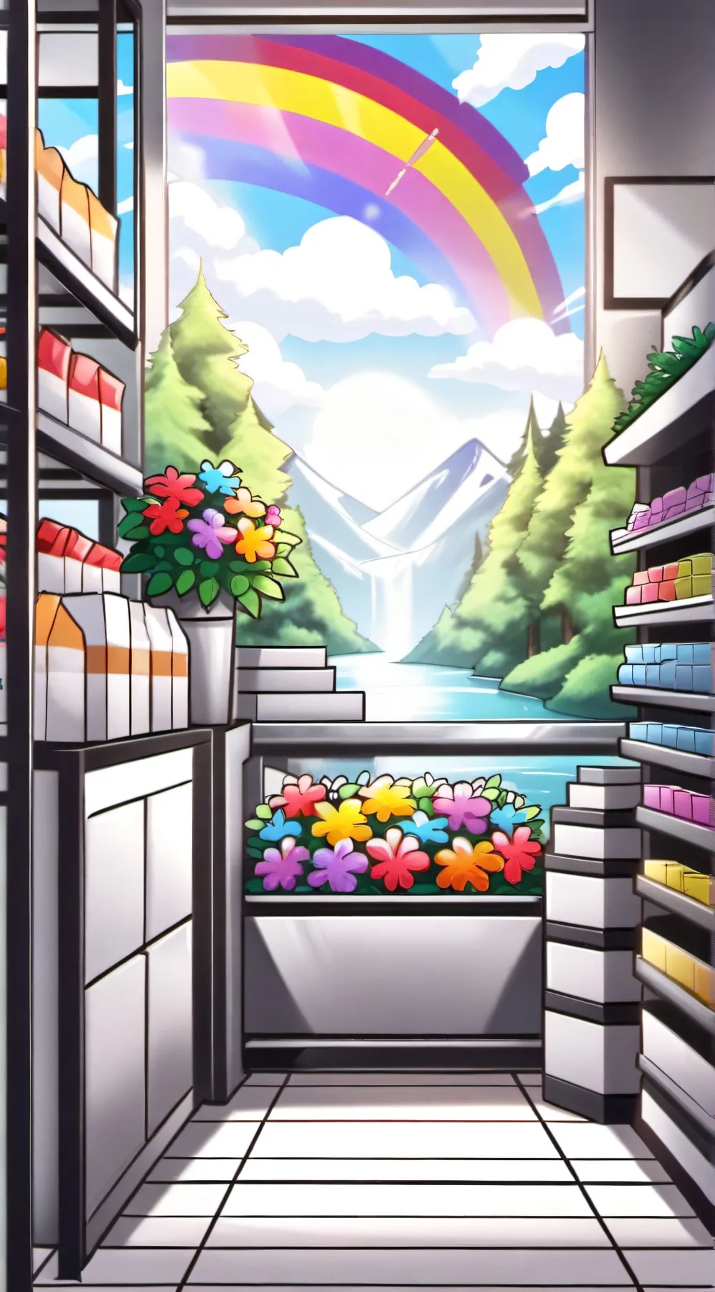 ai character: Dandy World background