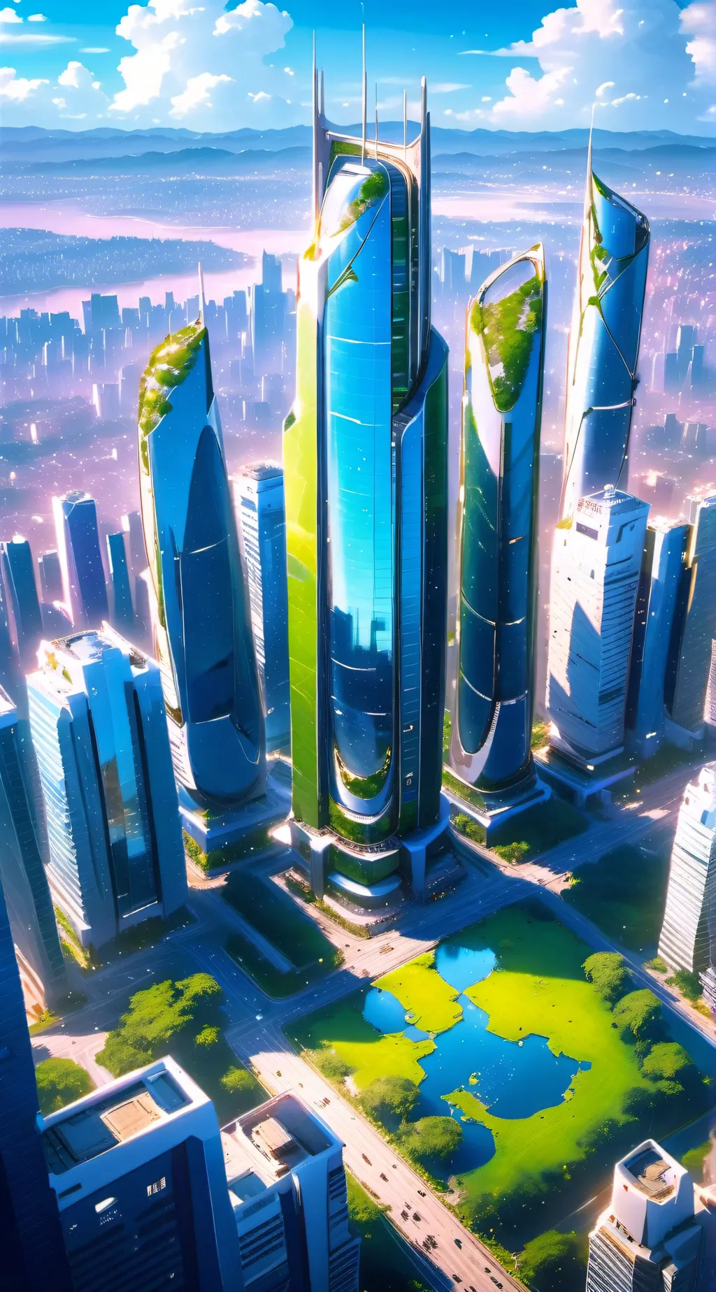 ai character: bediggton heights! background