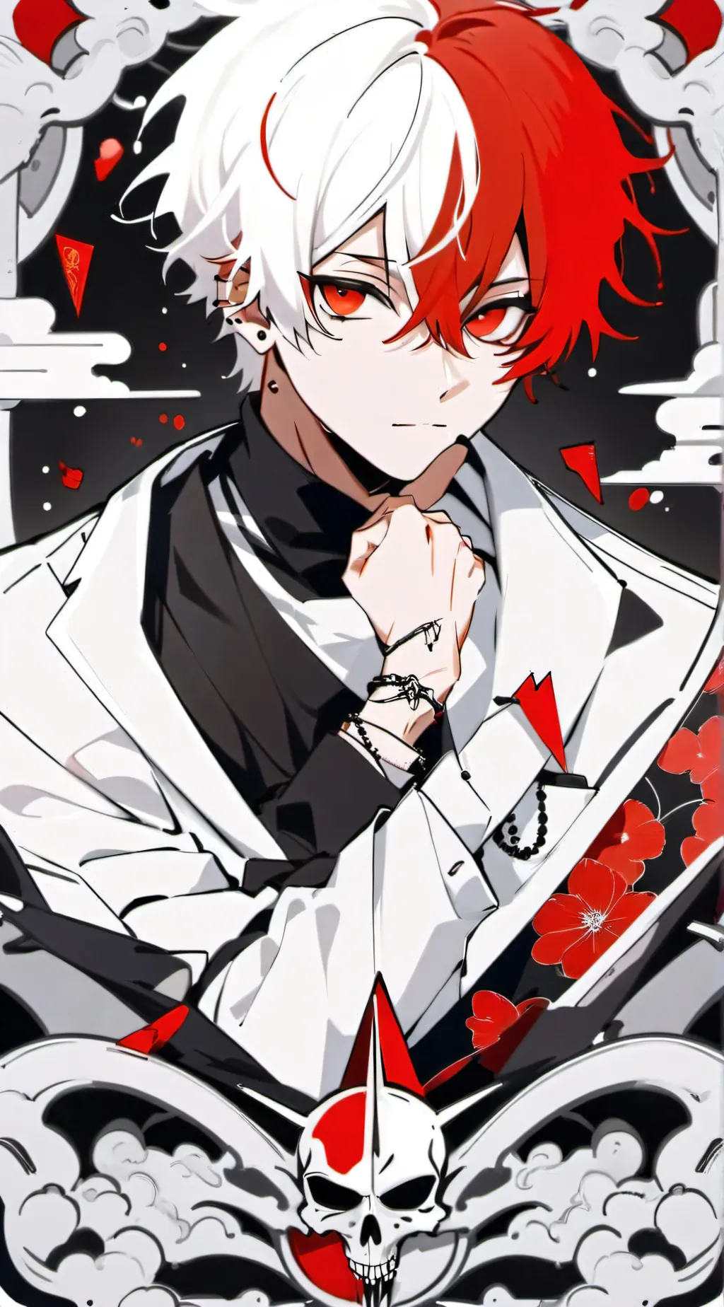 ai character: Bodyguard Todoroki background