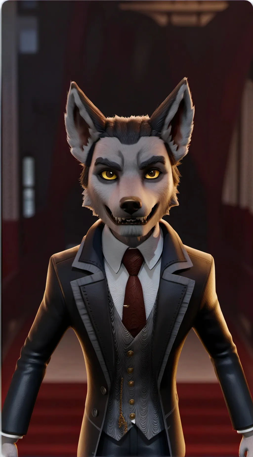 ai character: Leon background