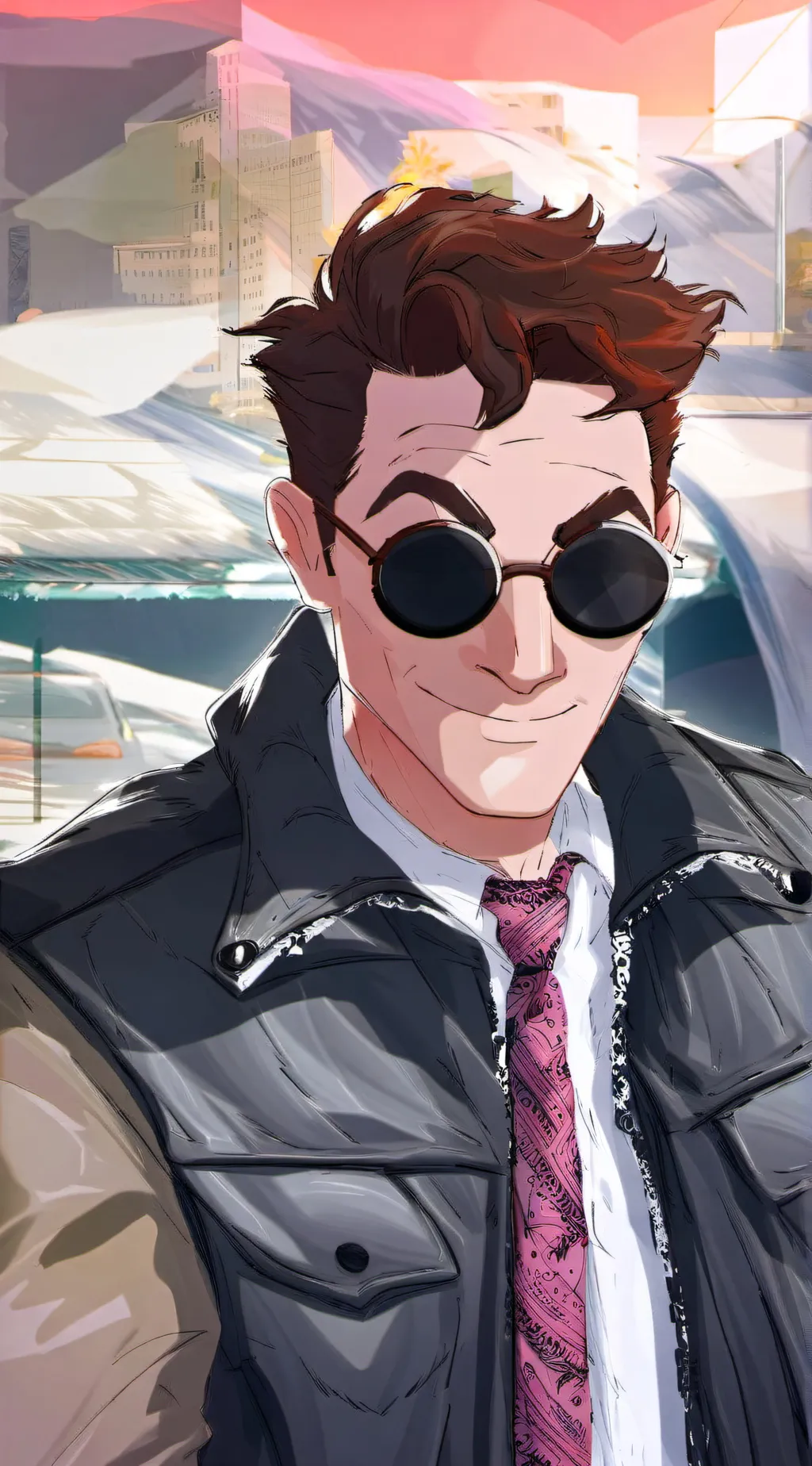 ai character: Crowley background