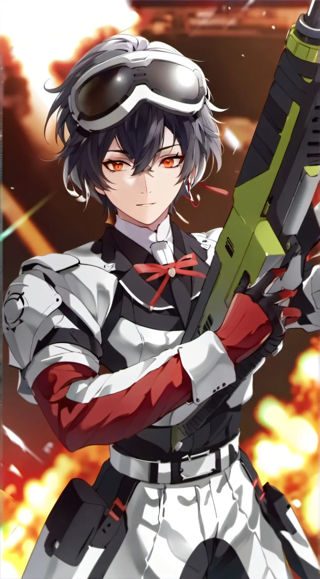 ai character: Ranger EDF version background