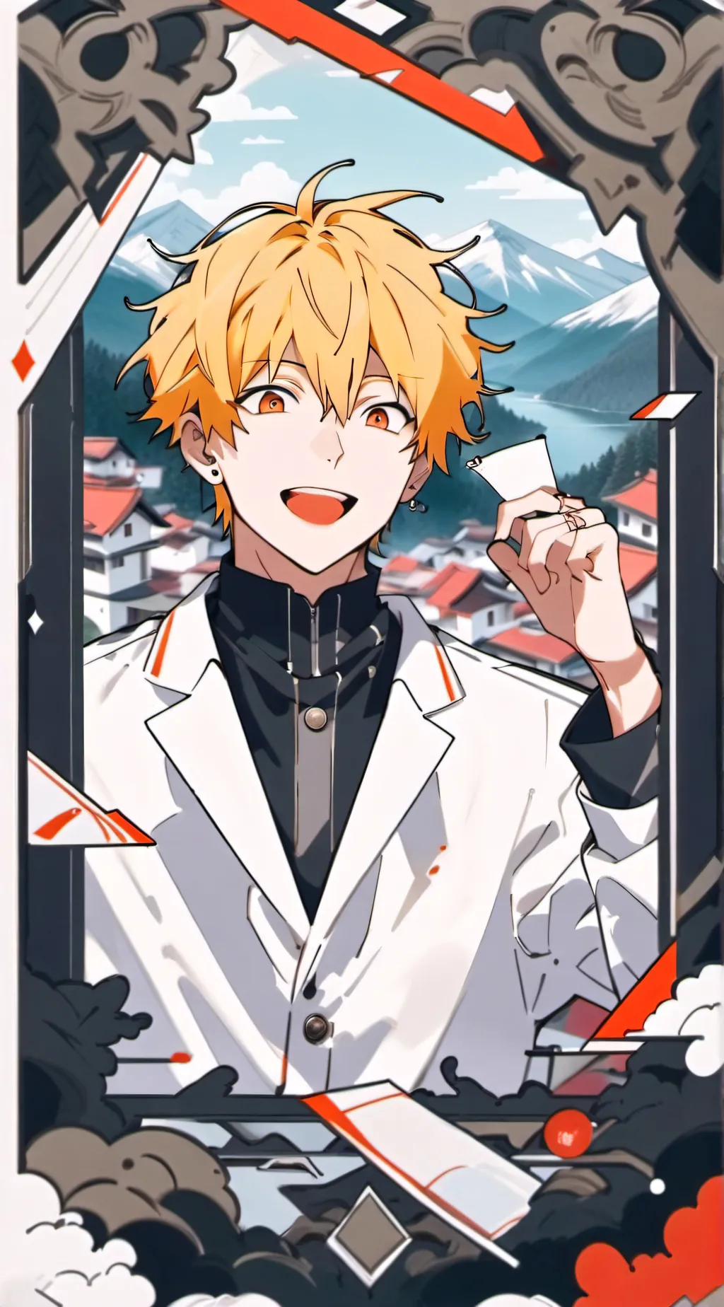 ai character: Denji🥲 background