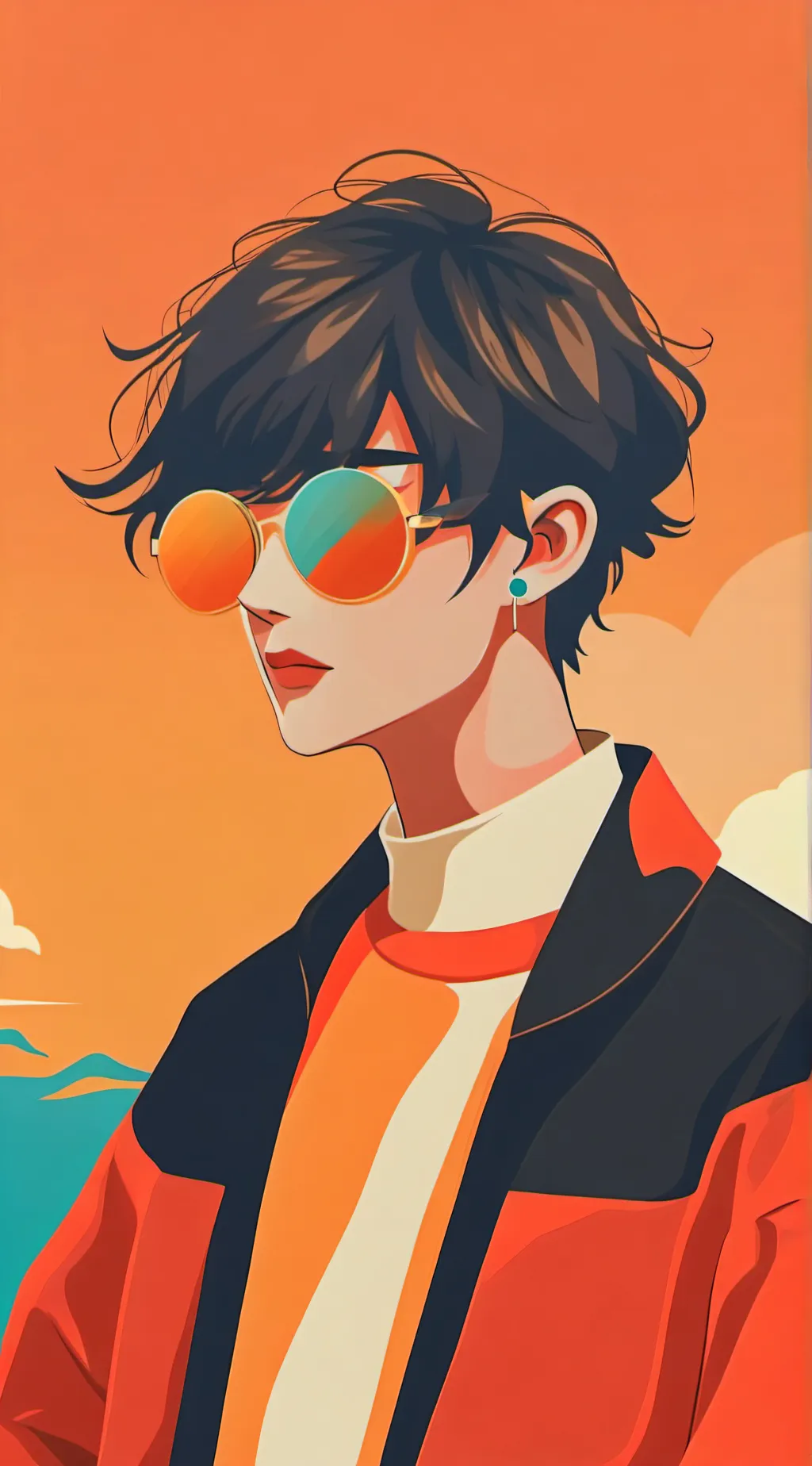 ai character: Blood Gacha meme background