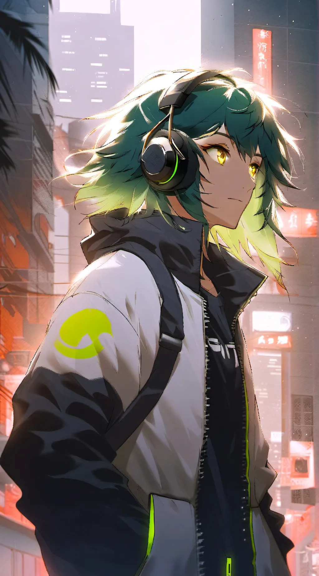 ai character: Jade background