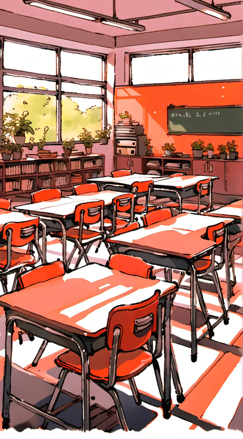 ai character: MHA!! background