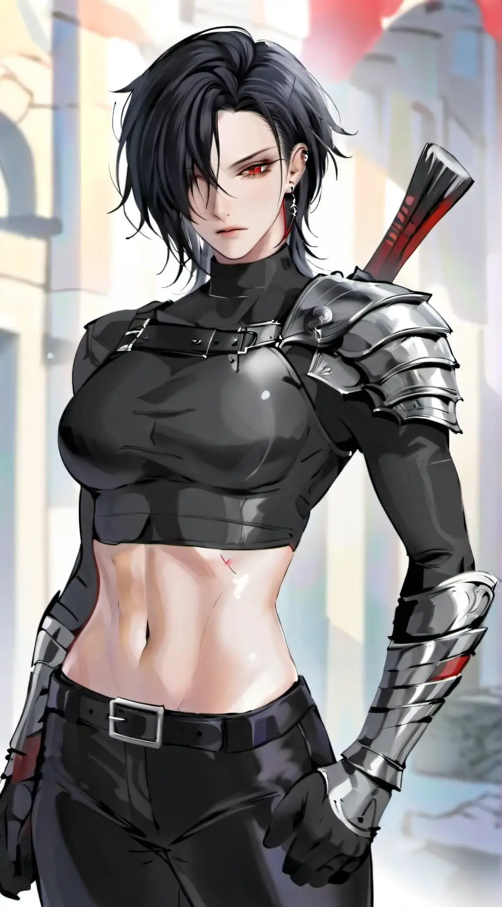 ai character:  Mai Mizuki background