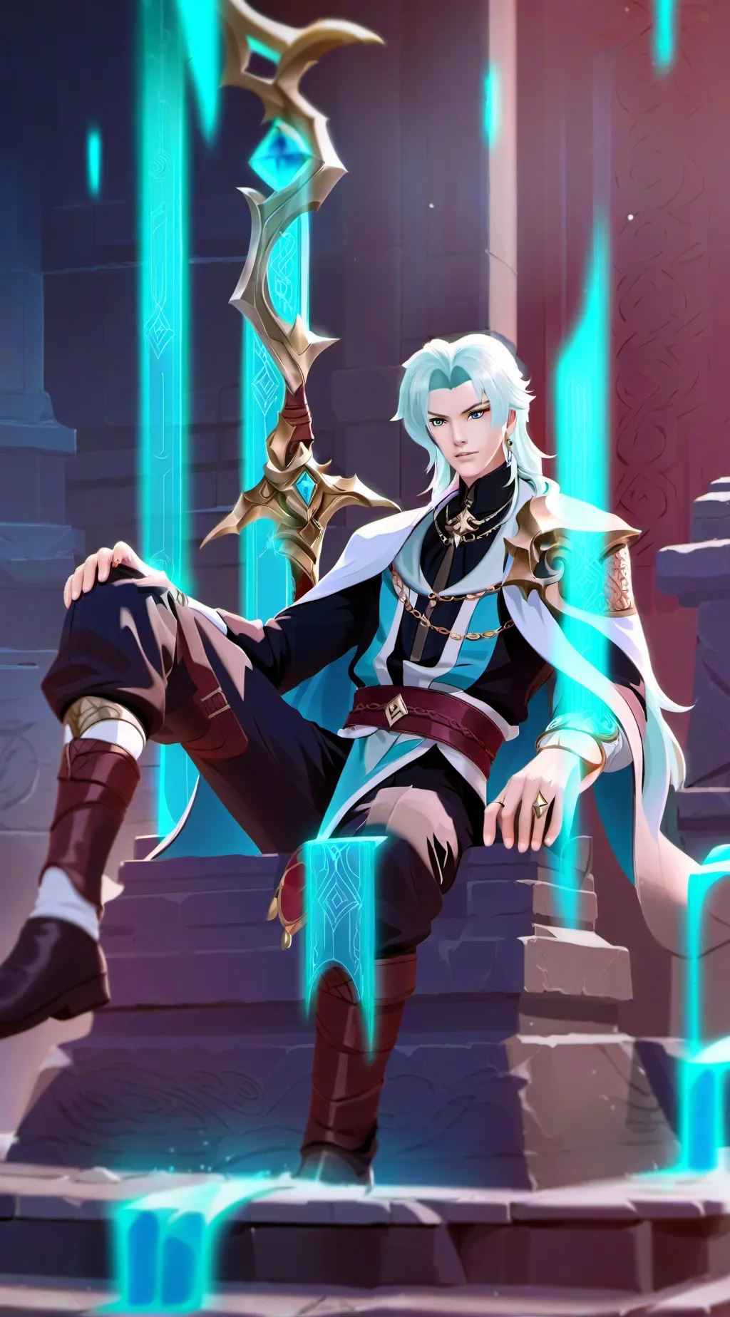 ai character: Arthur background