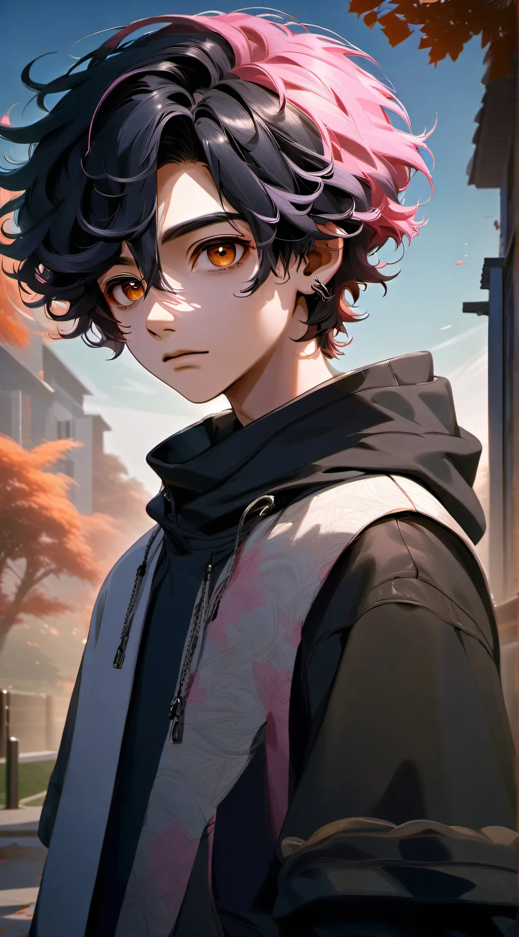 ai character: Issac  background