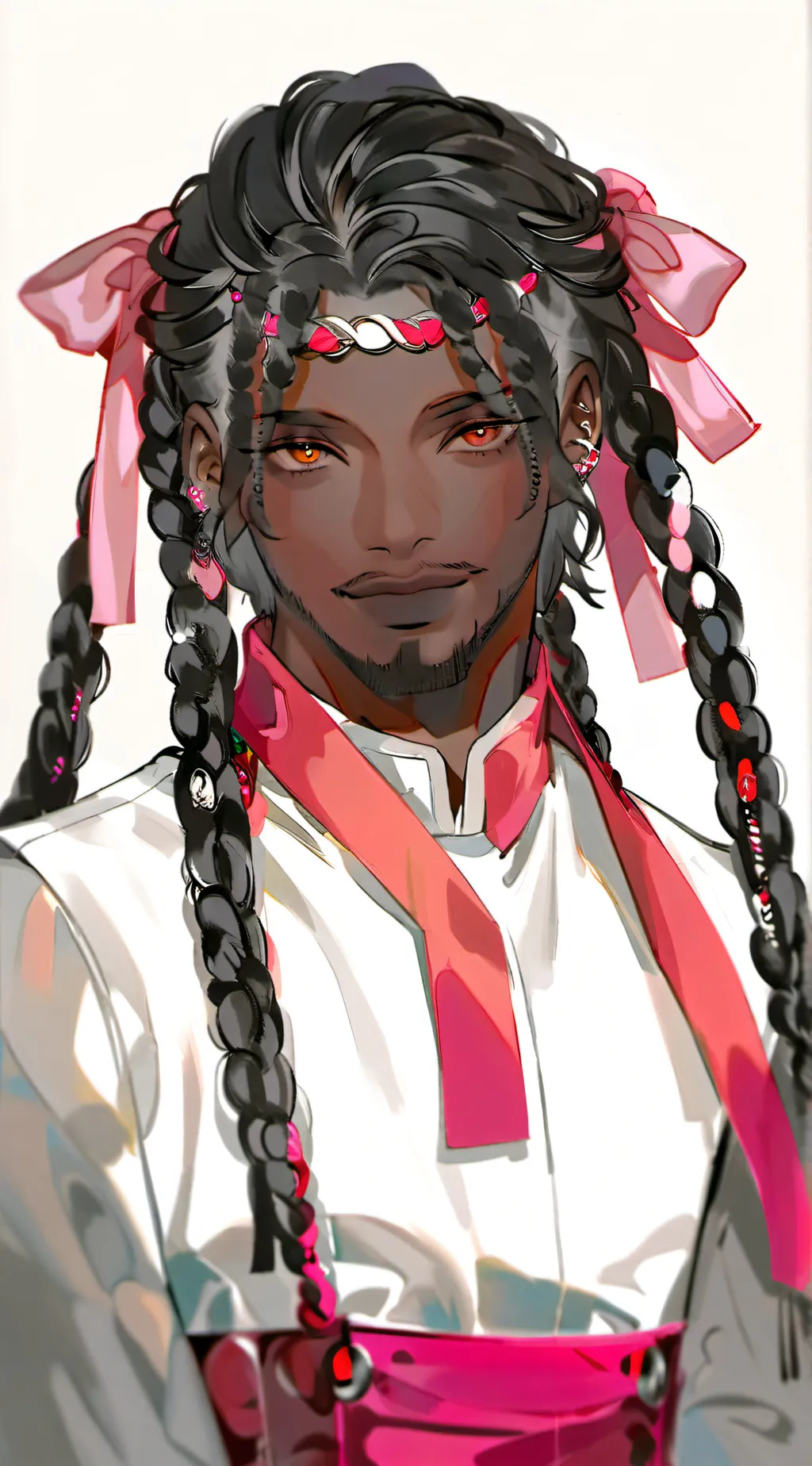 ai character: Levi  background