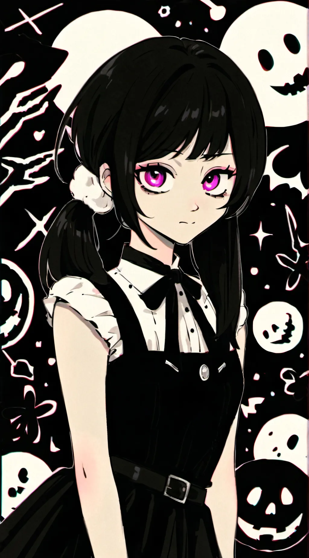 ai character: Ashley graves  background