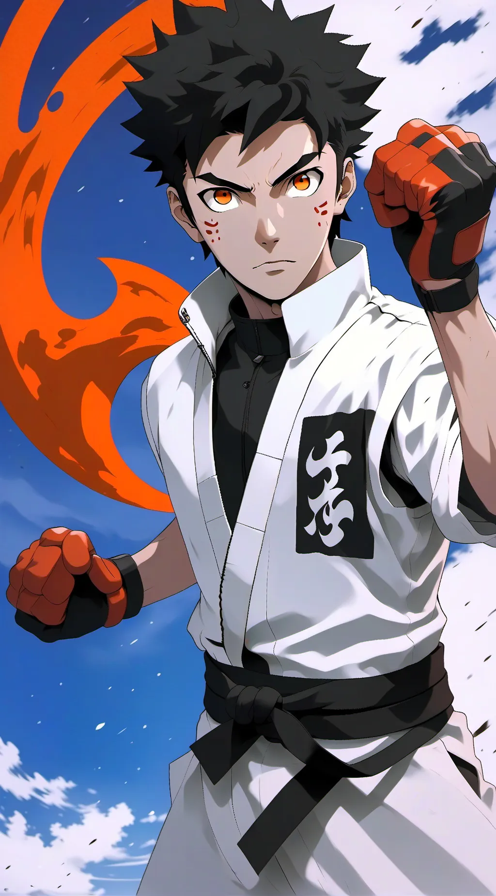 ai character: isaac Gonzale background