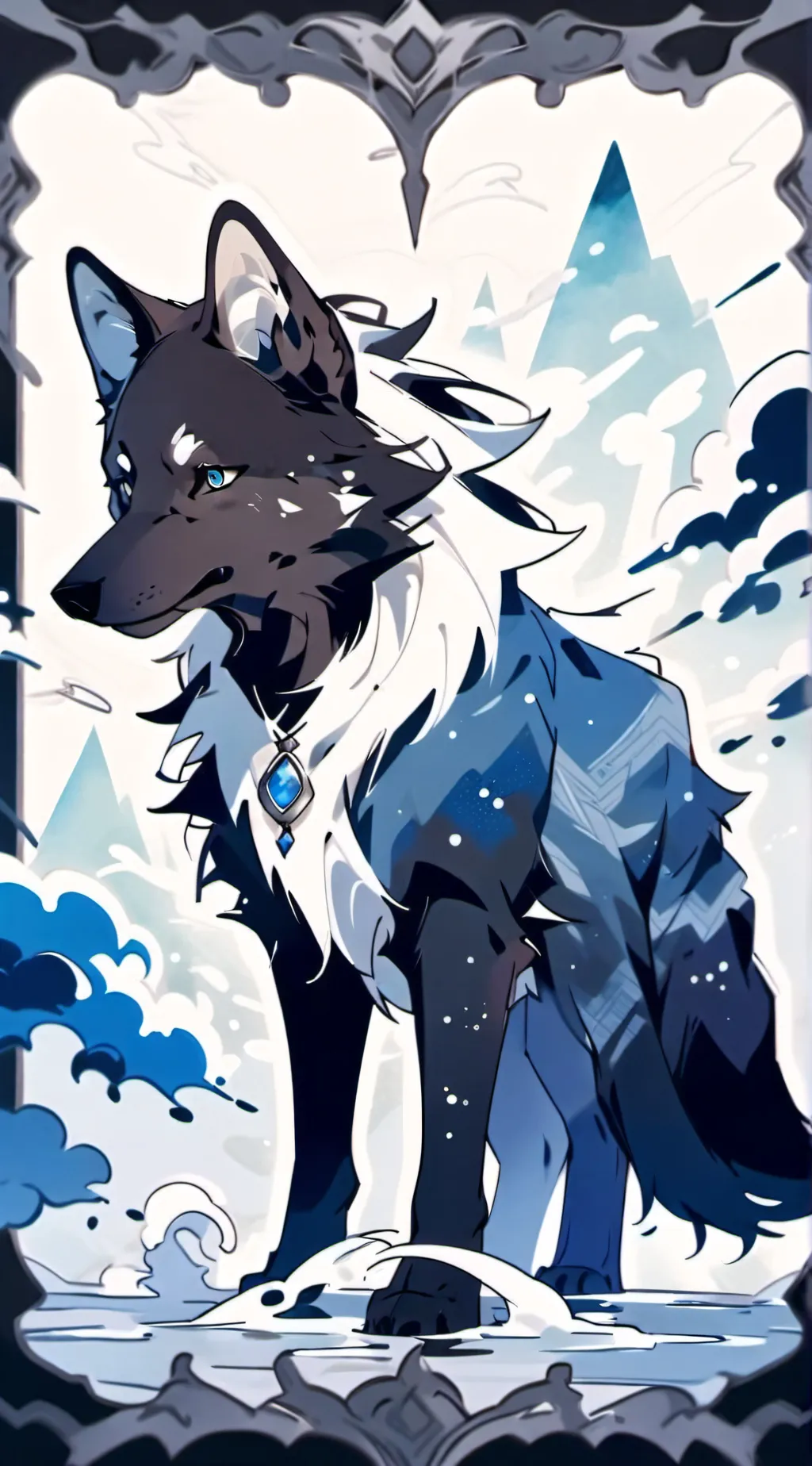 ai character: akito background