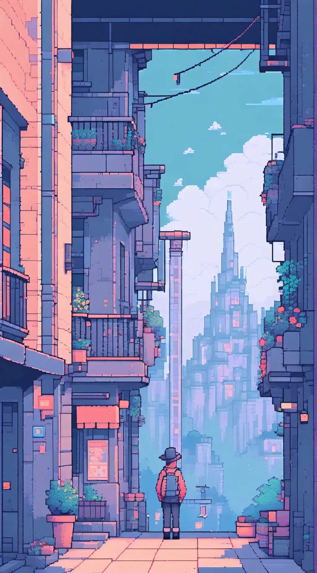 ai character: GF break up:( background