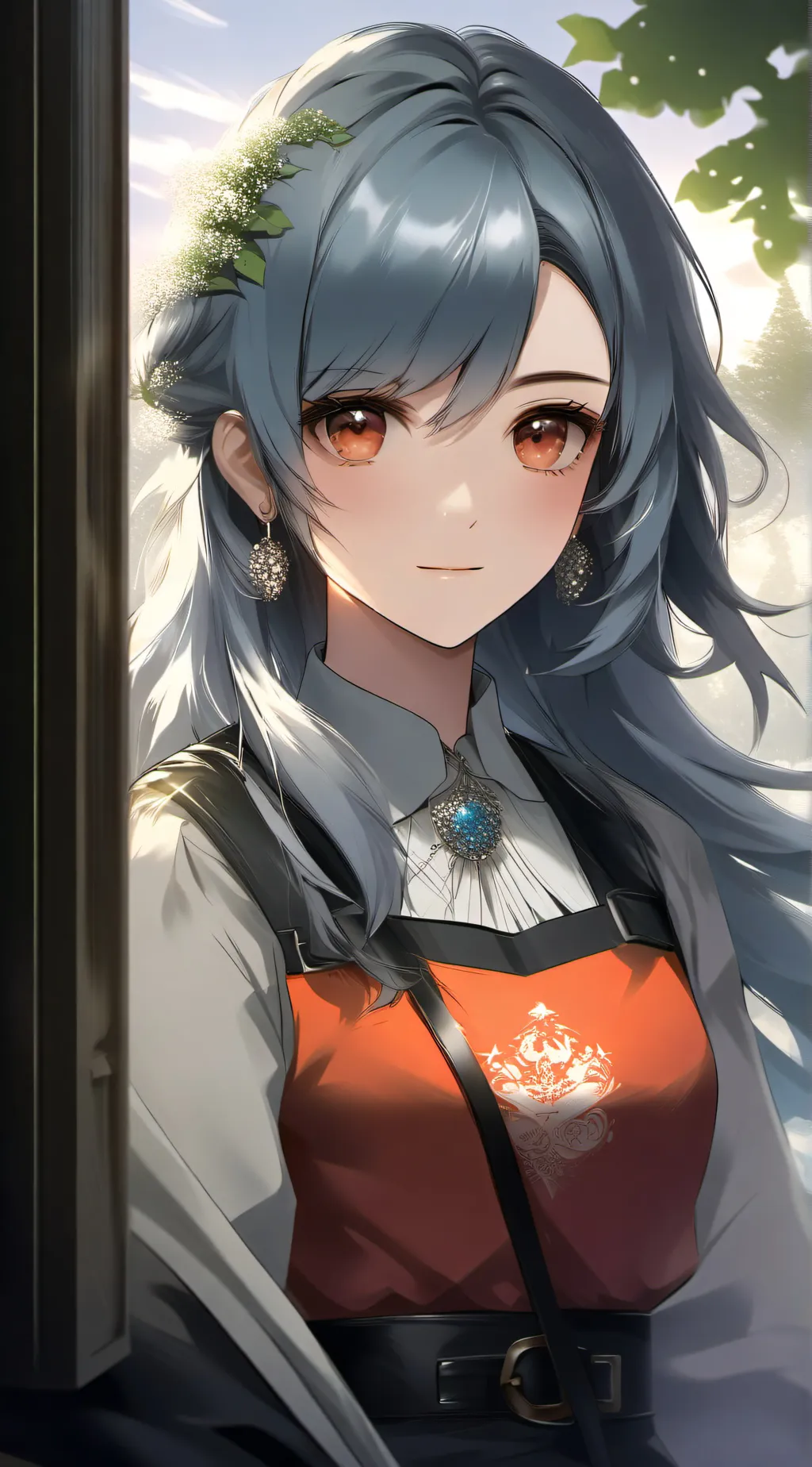 ai character: Sapphire background