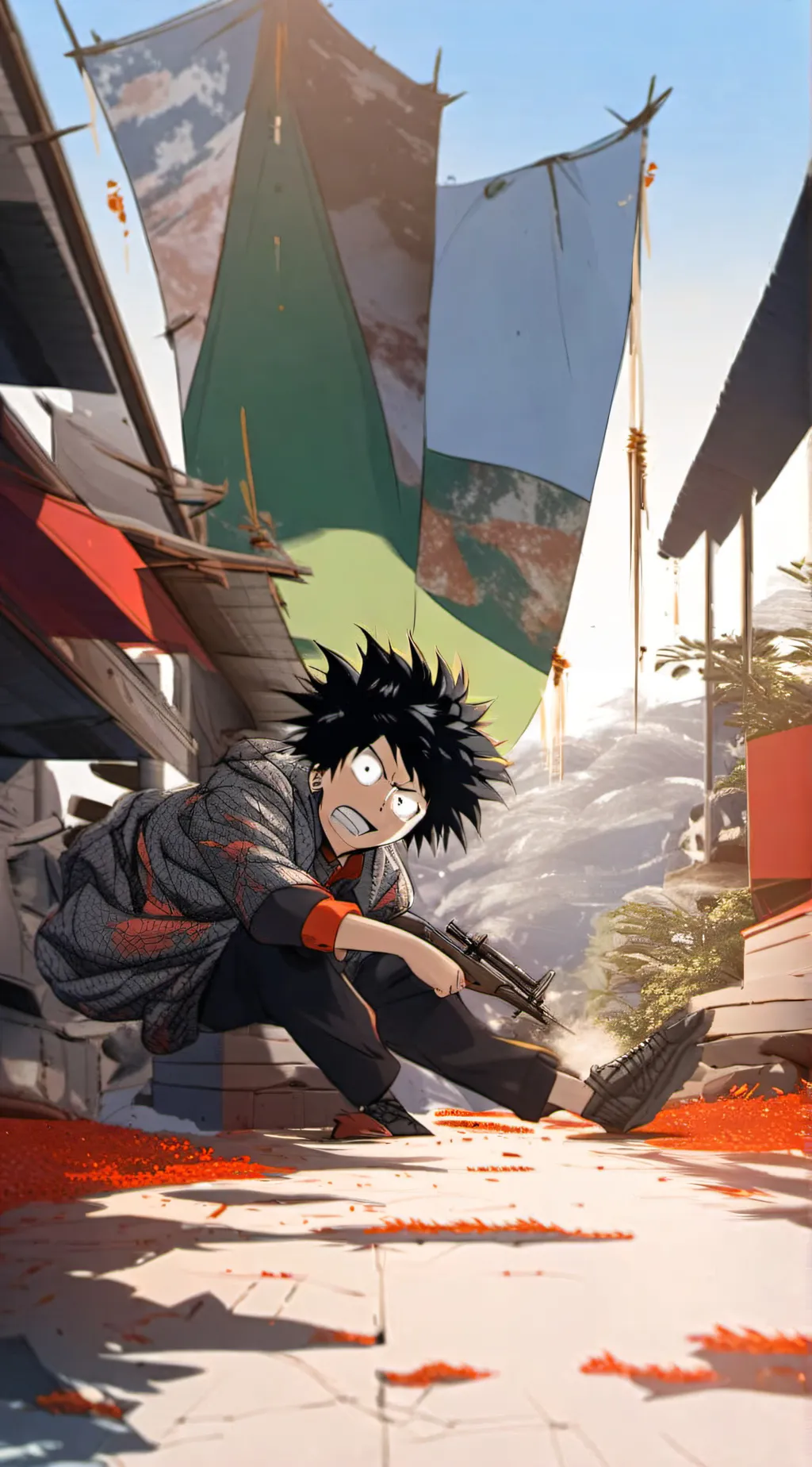 ai character: Naruto background