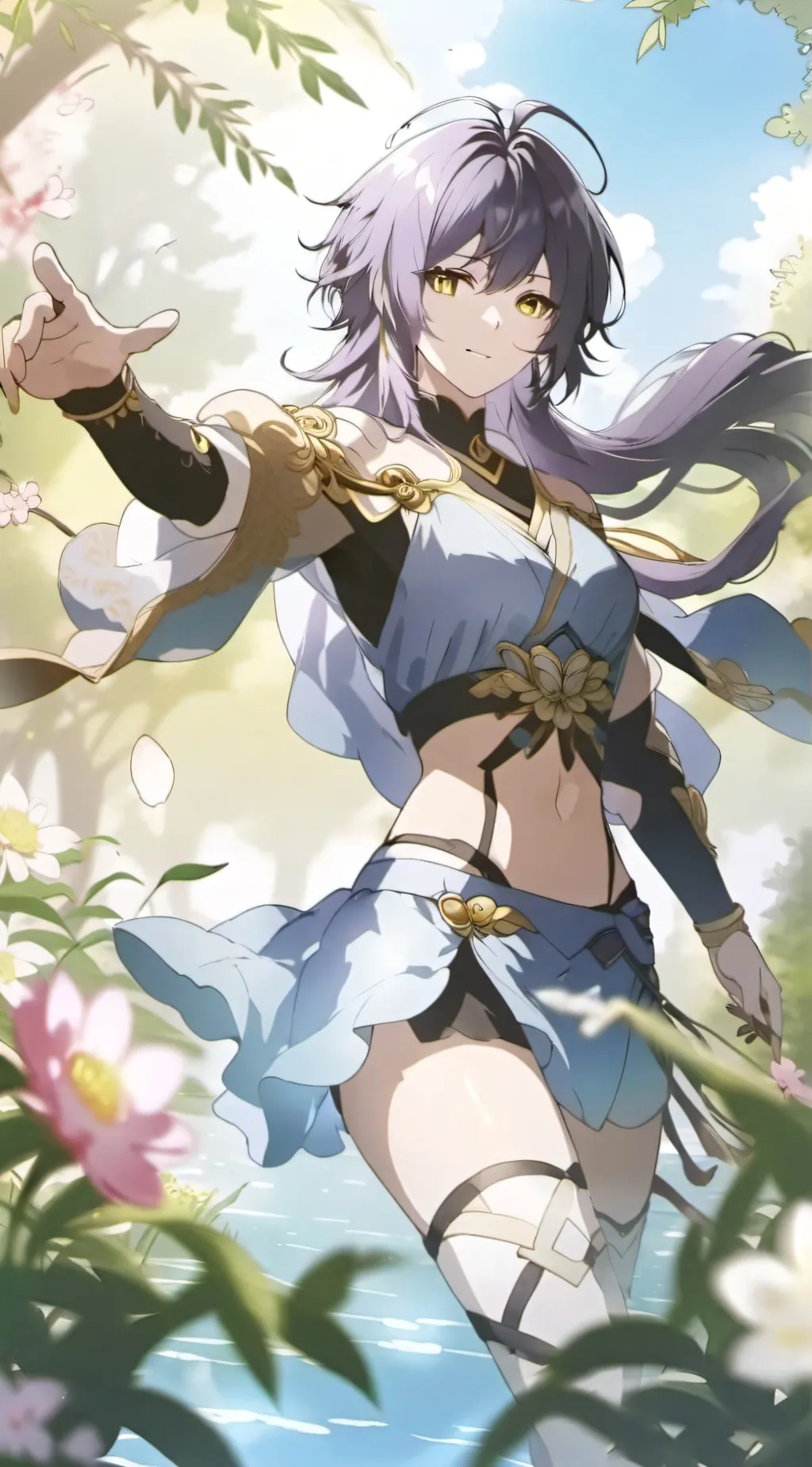 ai character: MHA kiss count background