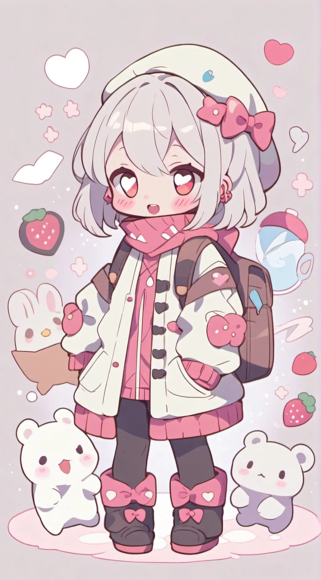 ai character: Mina background