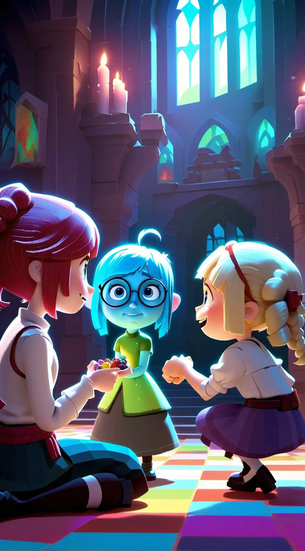 ai character: inside out 2 background