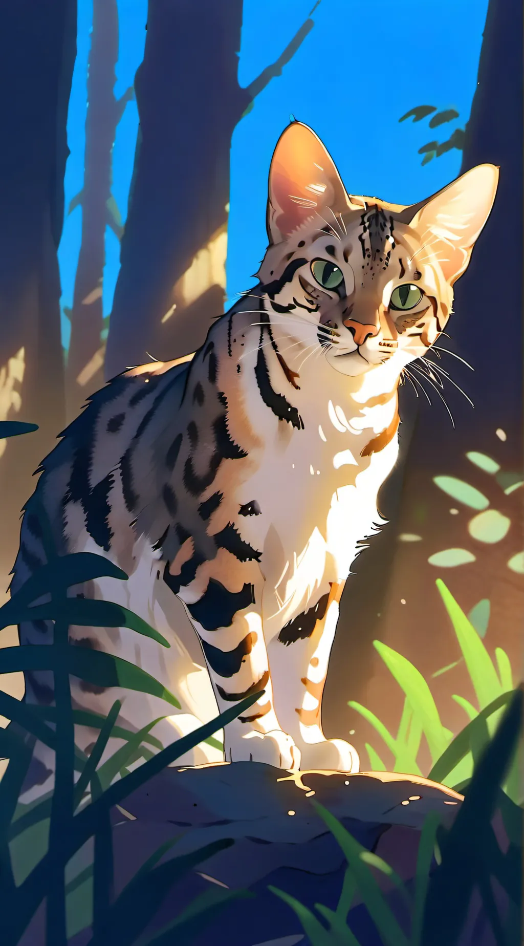 ai character: Basil background