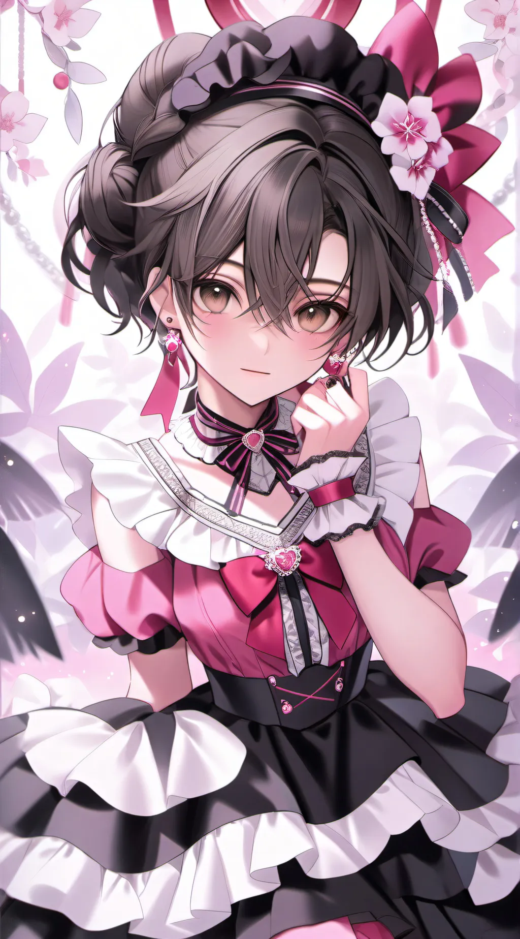 ai character: Lilly background