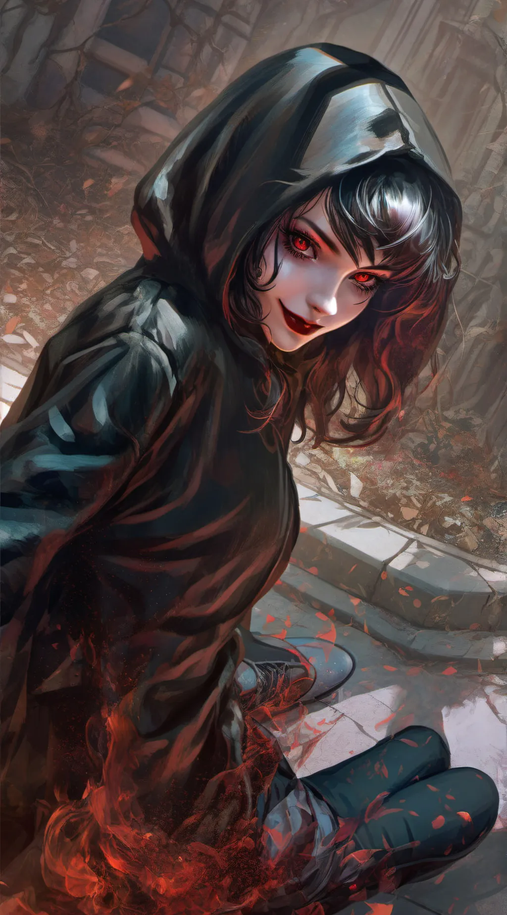 ai character: Fern background