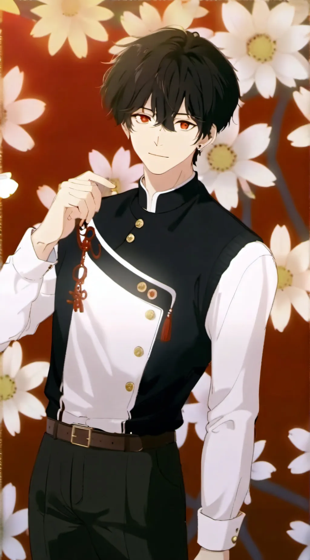 ai character: Ds but free time background