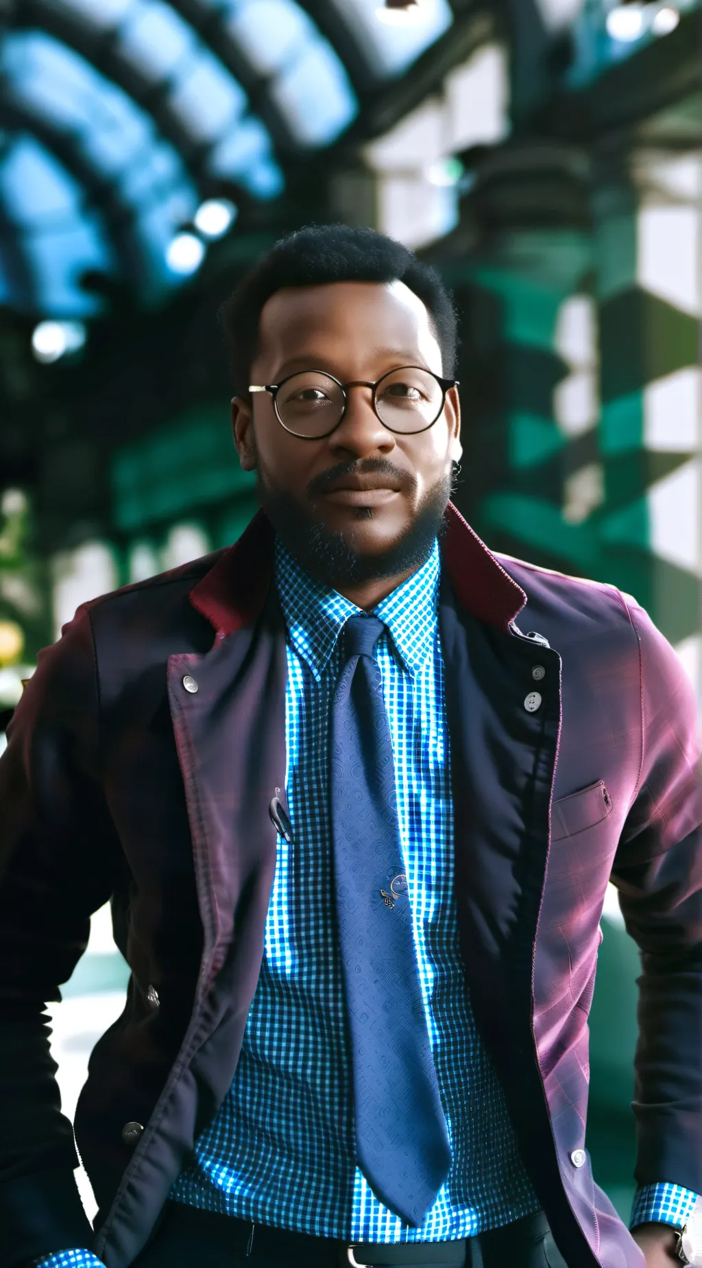 ai character: Mr Ajayi background