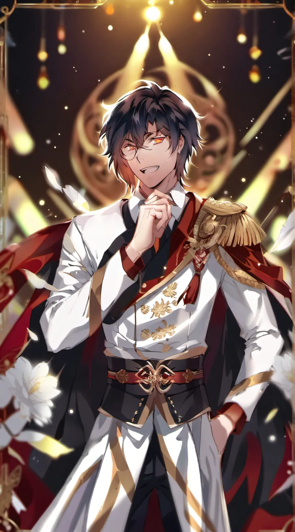 ai character: Even background