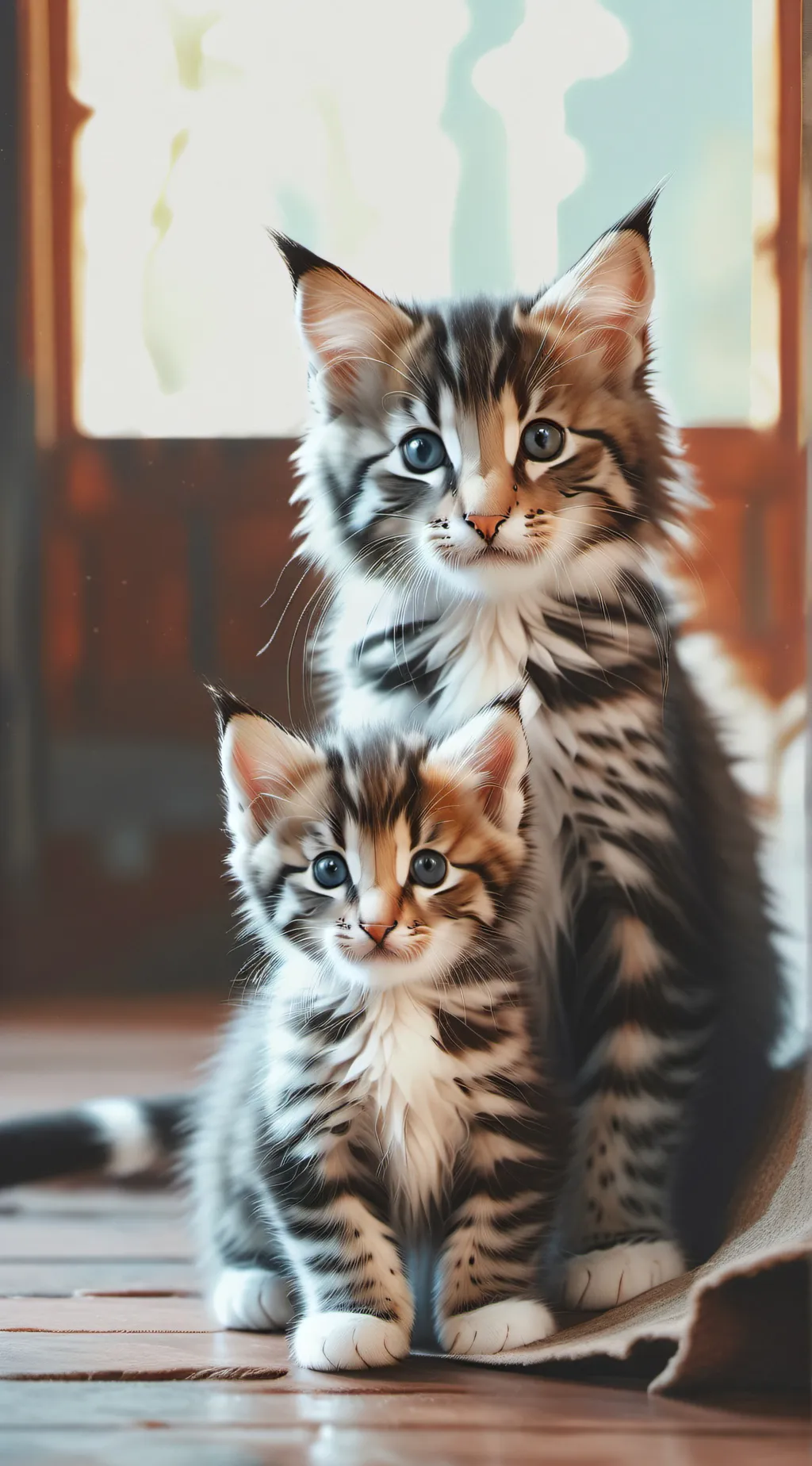 ai character:  Kitty background