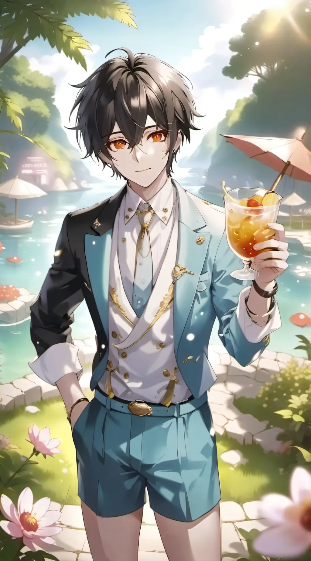 ai character: Brayden  background