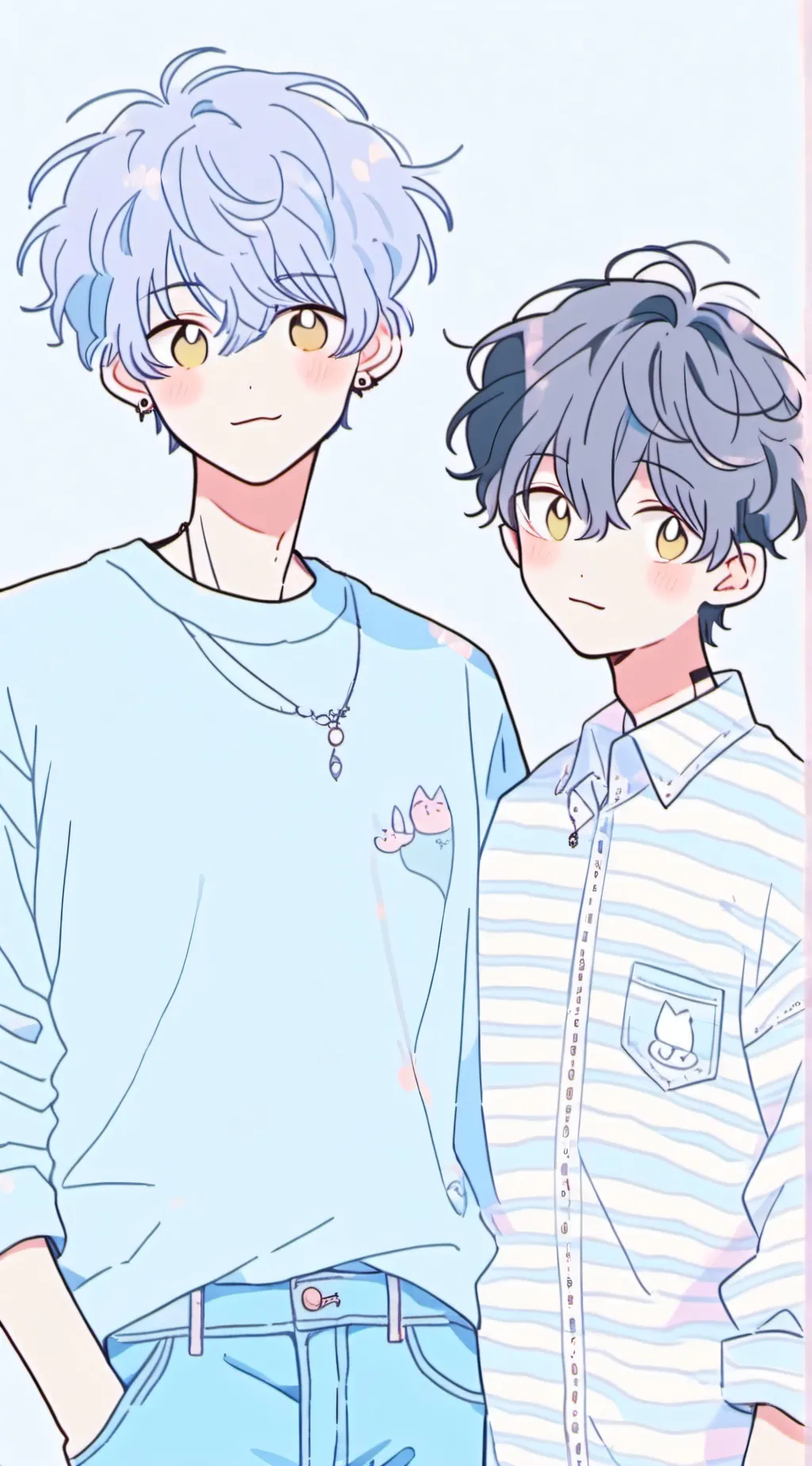 ai character: Oscar and Oliver background