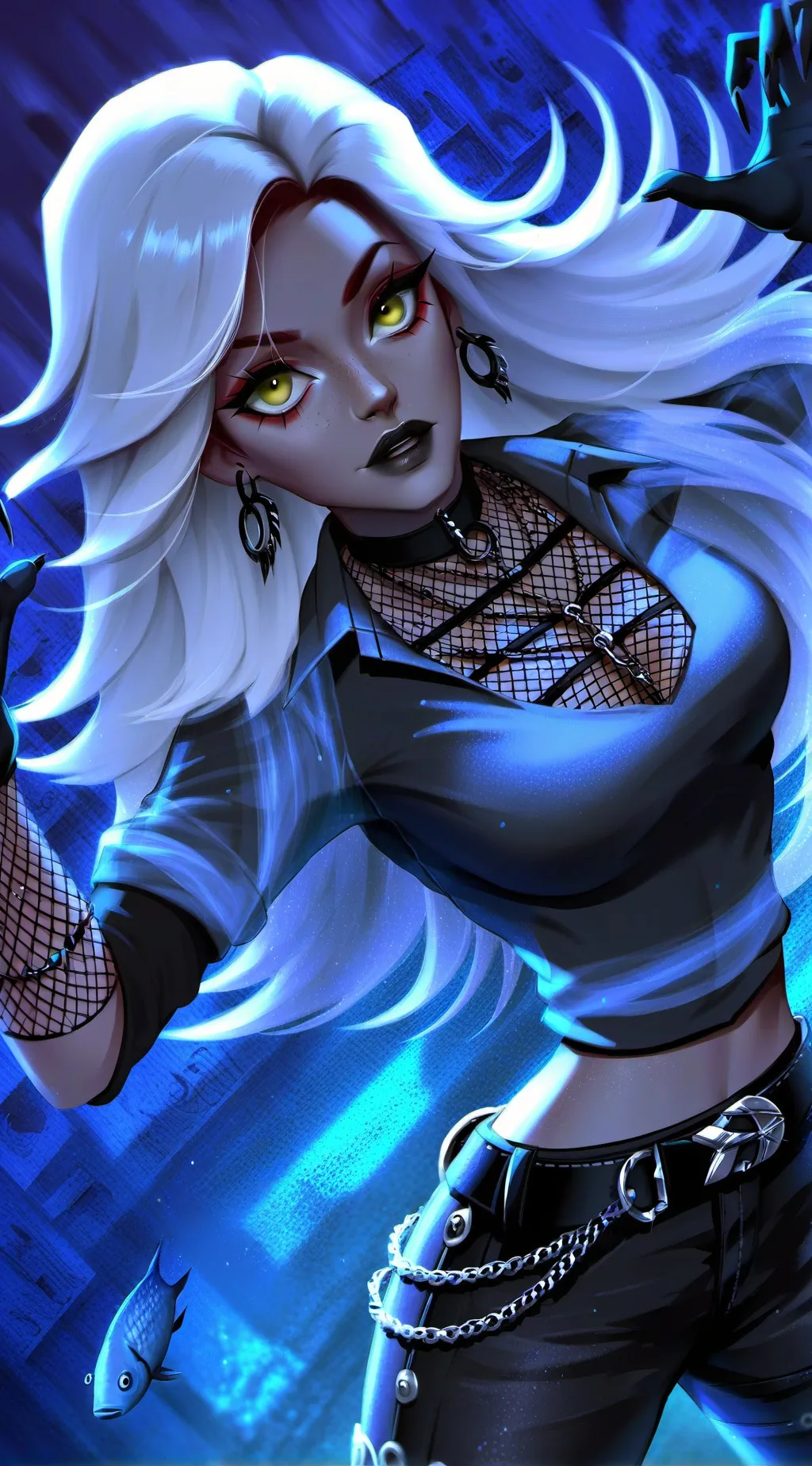 ai character: Hh background