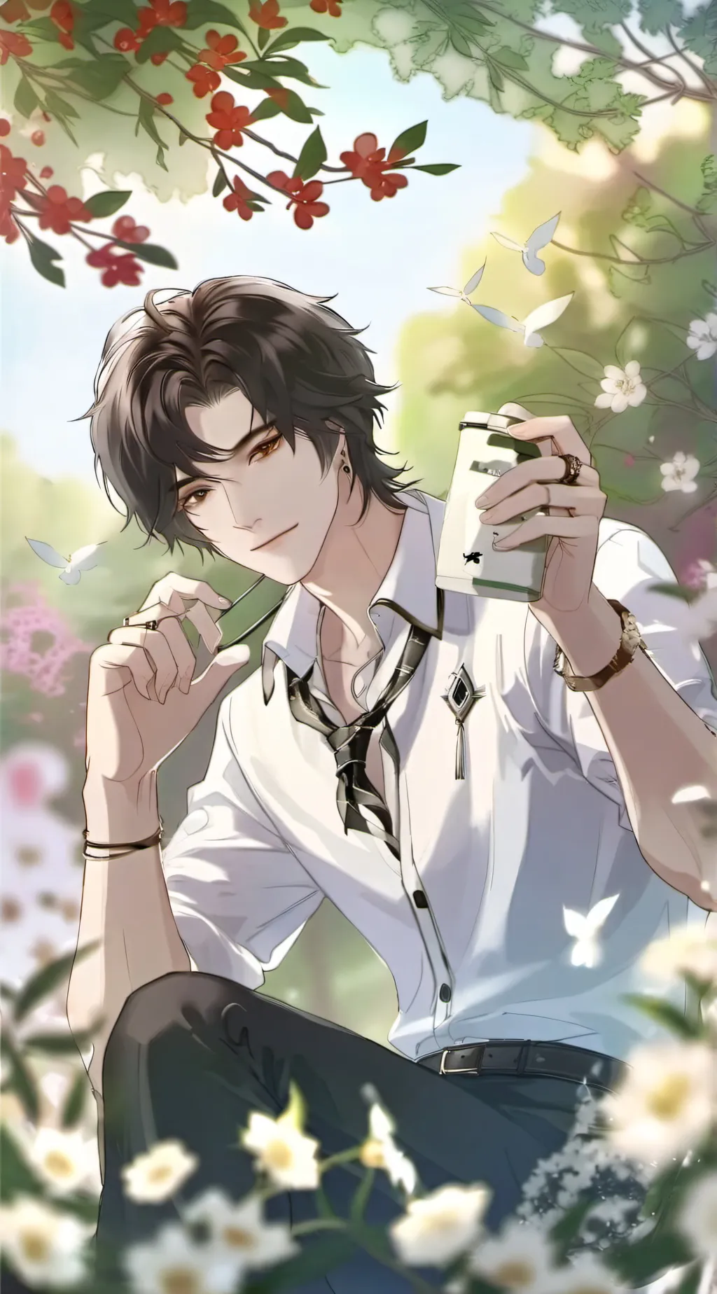 ai character: Kim background