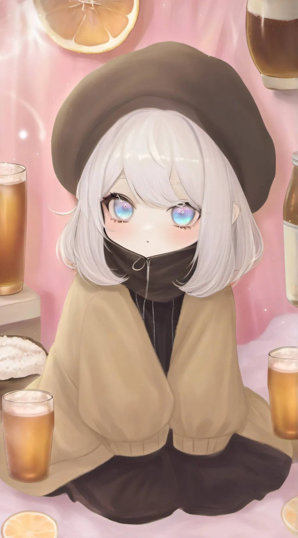 ai character: Aria background