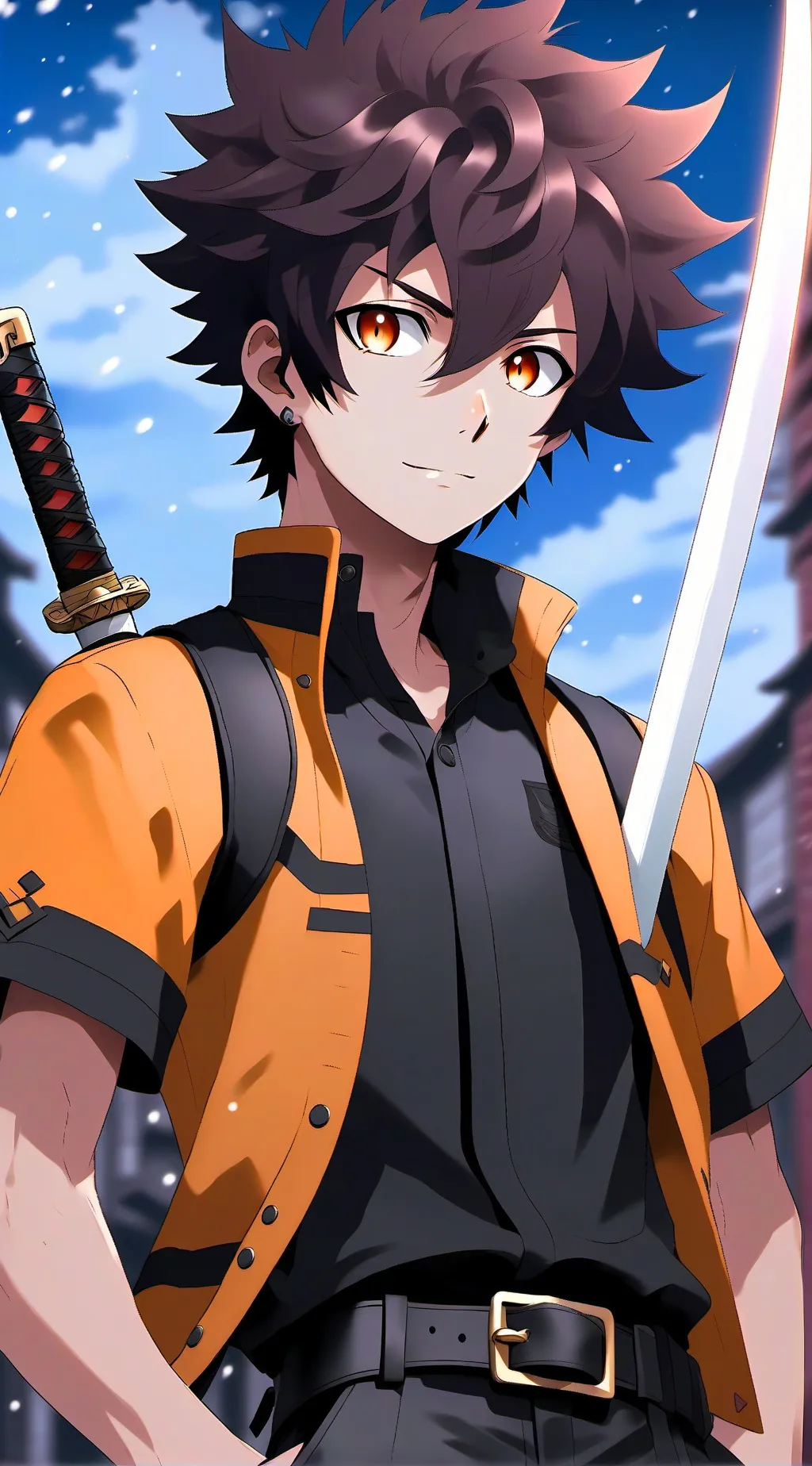 ai character: Deki background