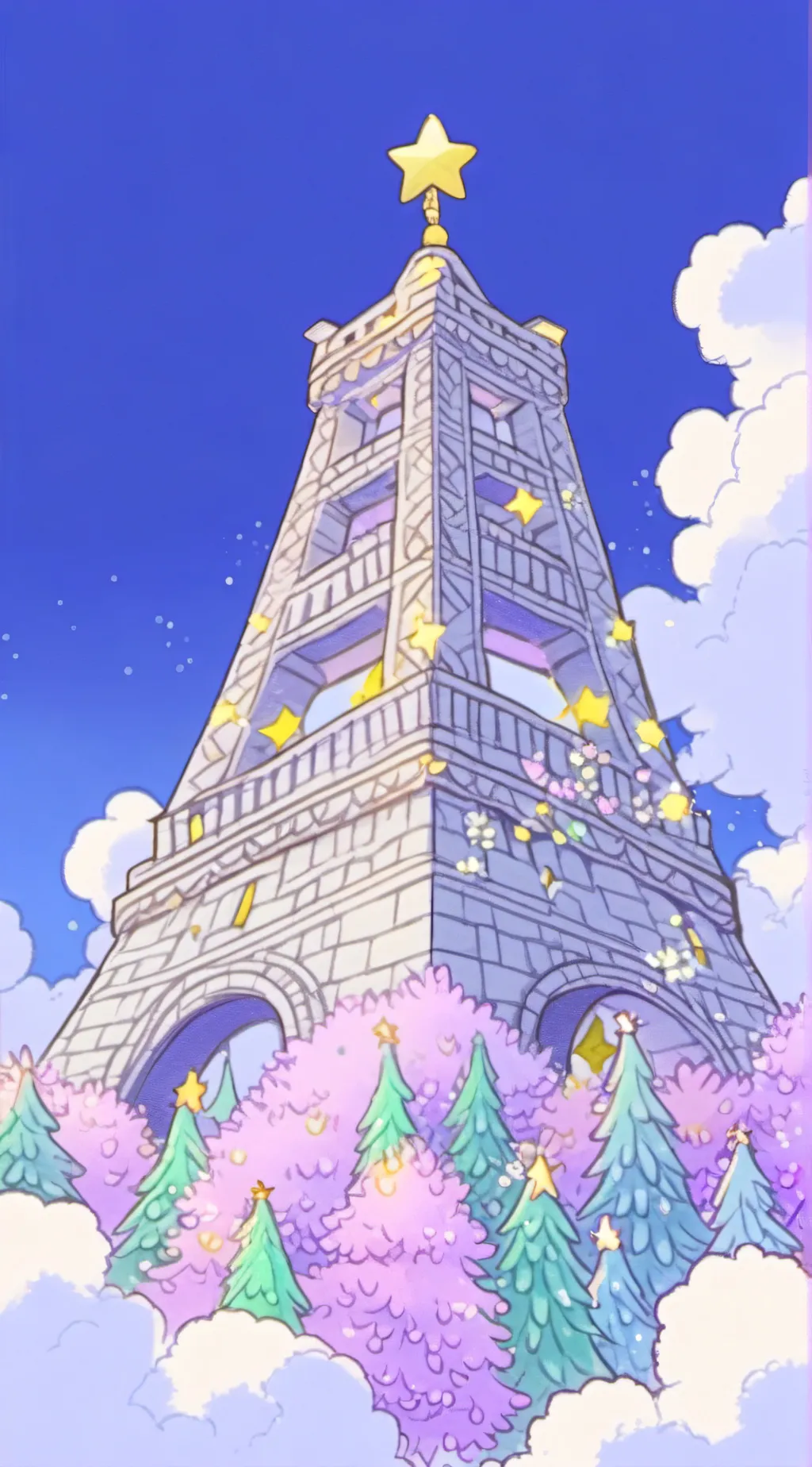 ai character: The seven+N,W,R+G background