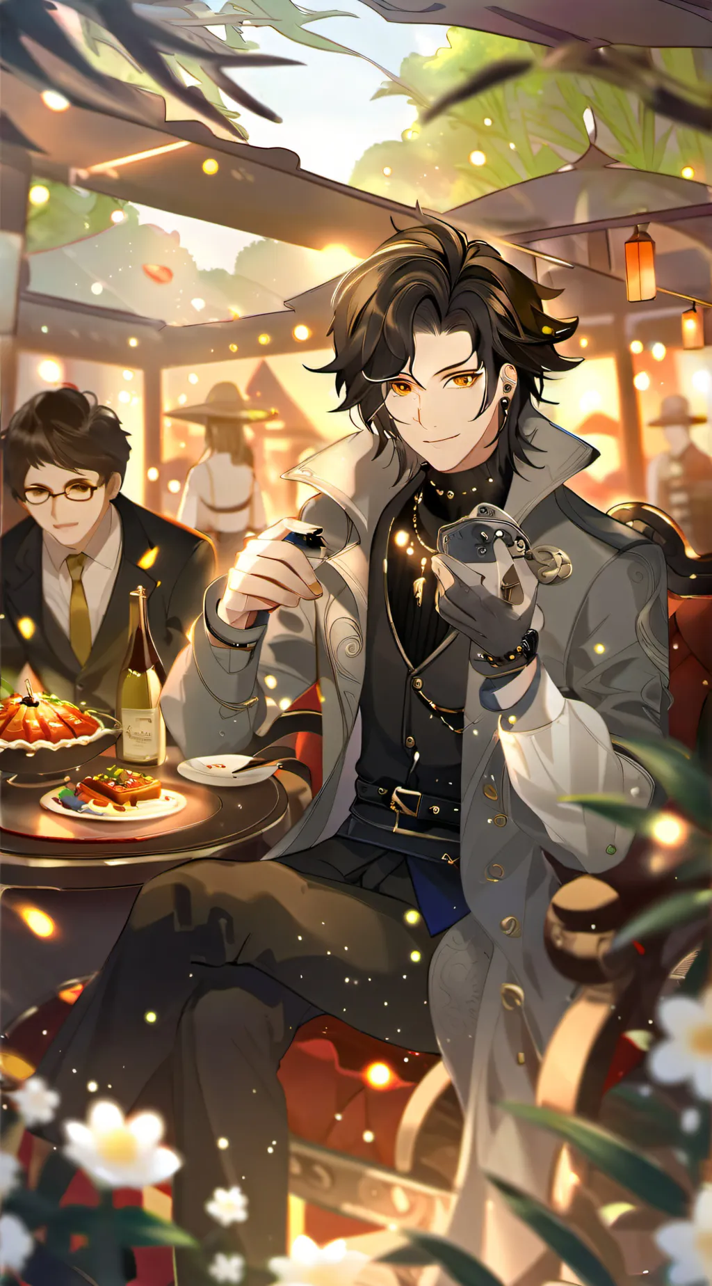 ai character: autistic y/n background