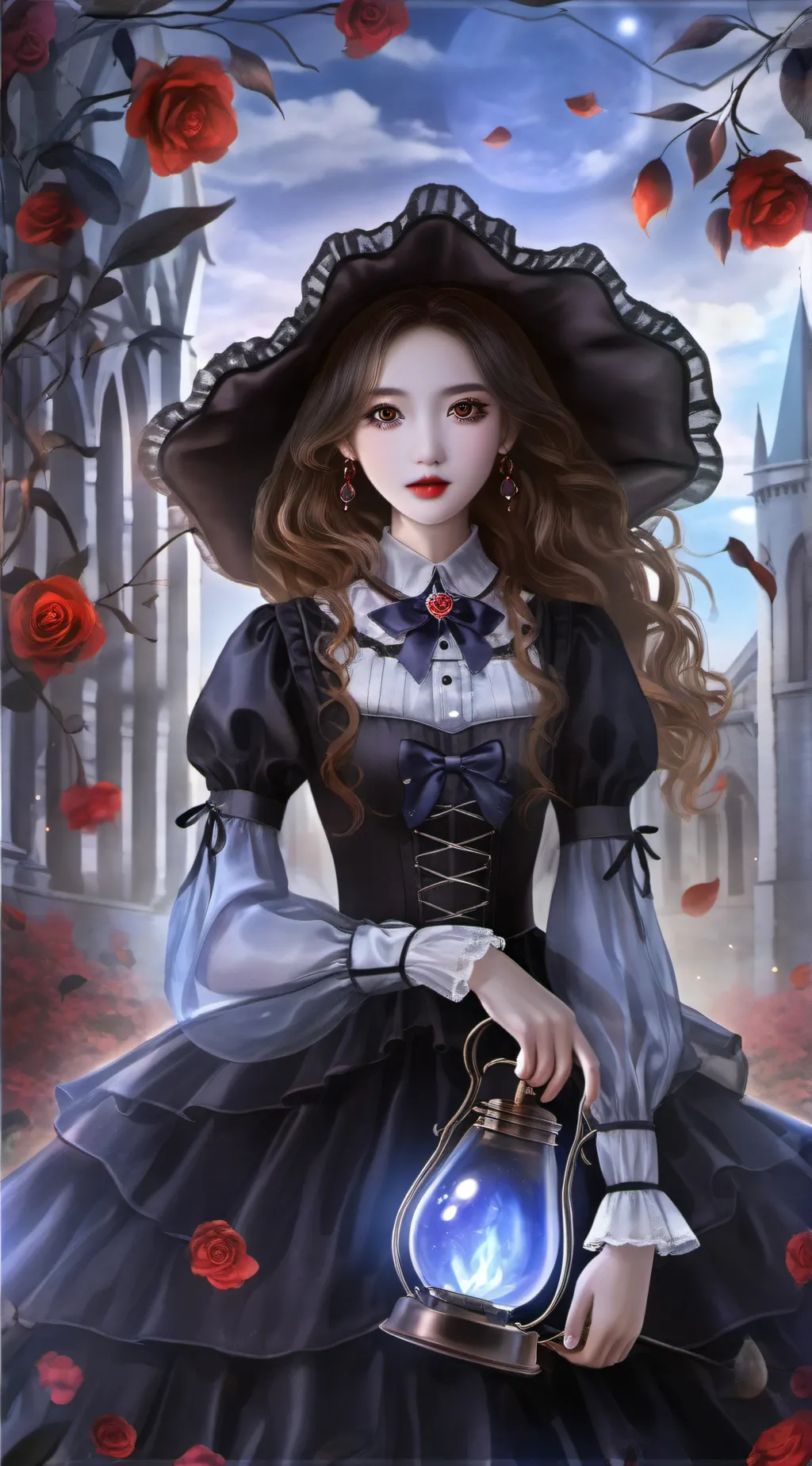 ai character: Random Anime chara background